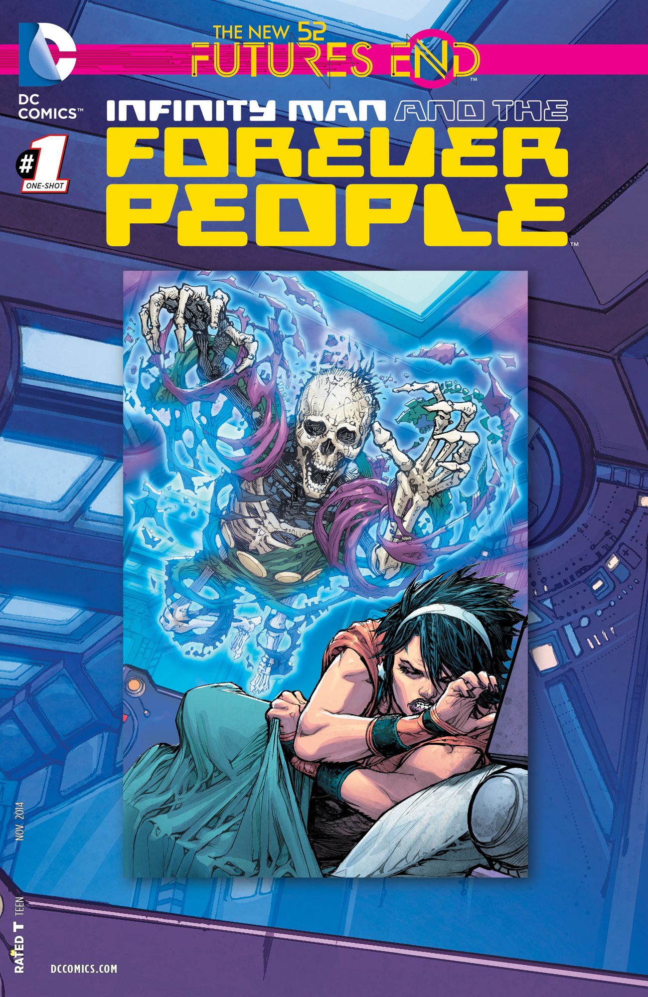 Infinity Man and the Forever People: Futures End (2014-) #1 (NOOK Comic with Zoom View)