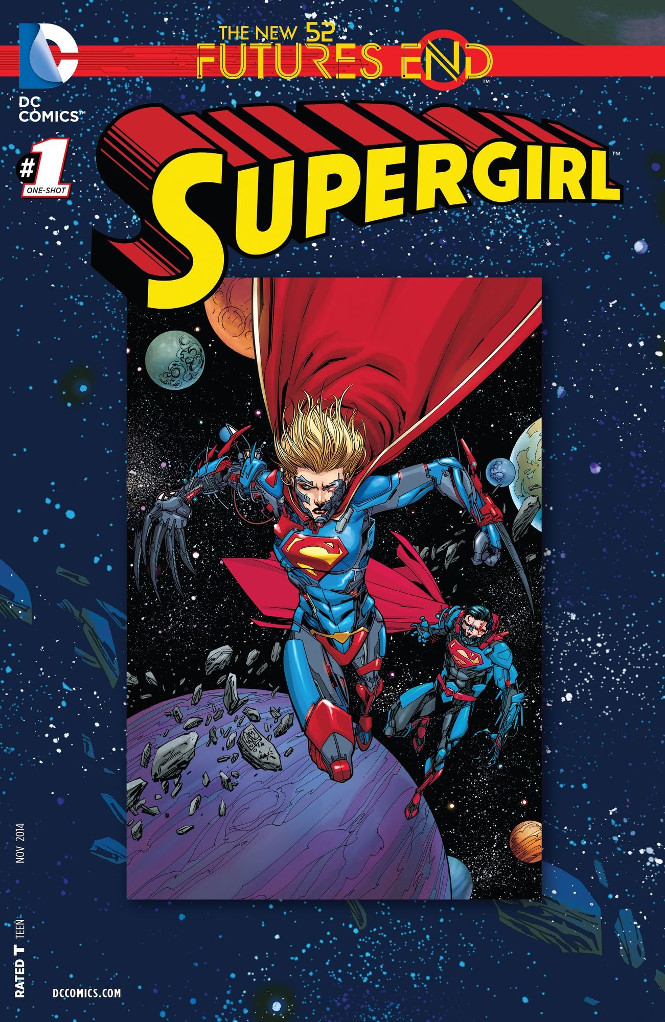 Supergirl: Futures End (2014-) #1 (NOOK Comic with Zoom View)