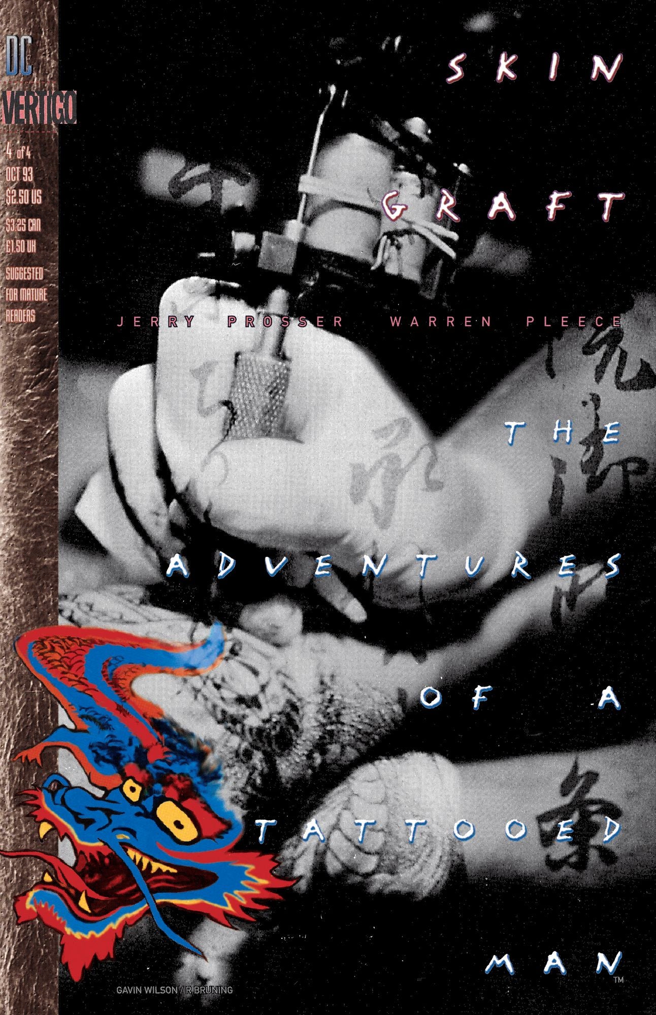 Skin Graft: The Adventures of a Tattooed Man (1993-) #4