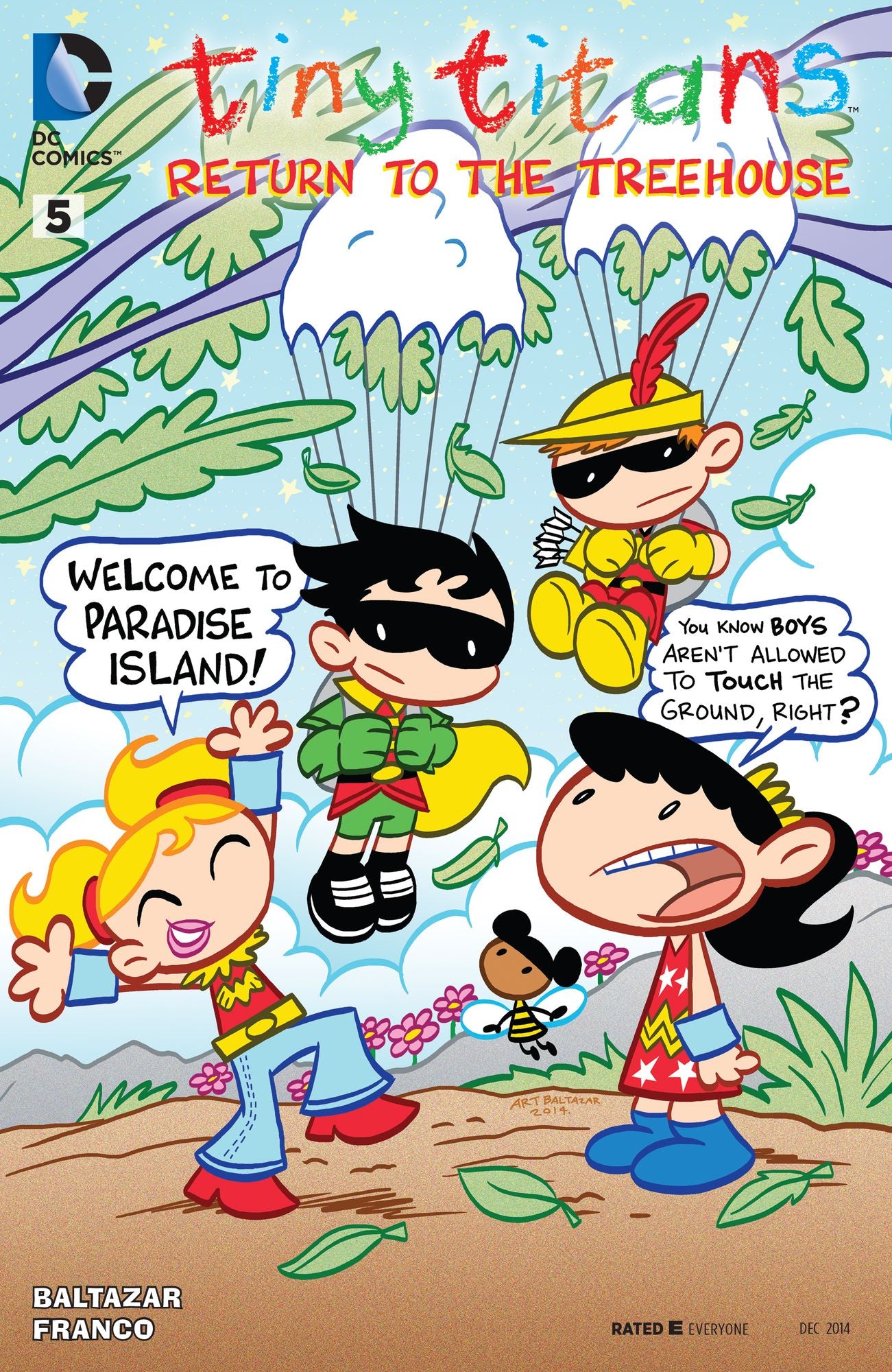 Tiny Titans: Return to the Treehouse (2014-) #5 (NOOK Comic with Zoom View)