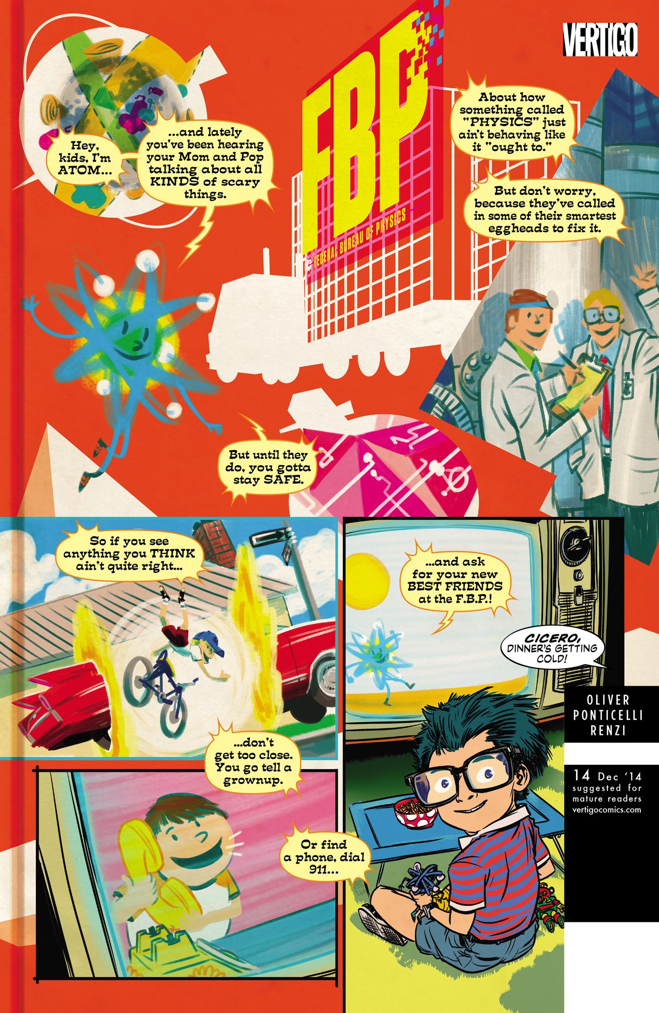 FBP: Federal Bureau of Physics (2013-) #14 (NOOK Comic with Zoom View)