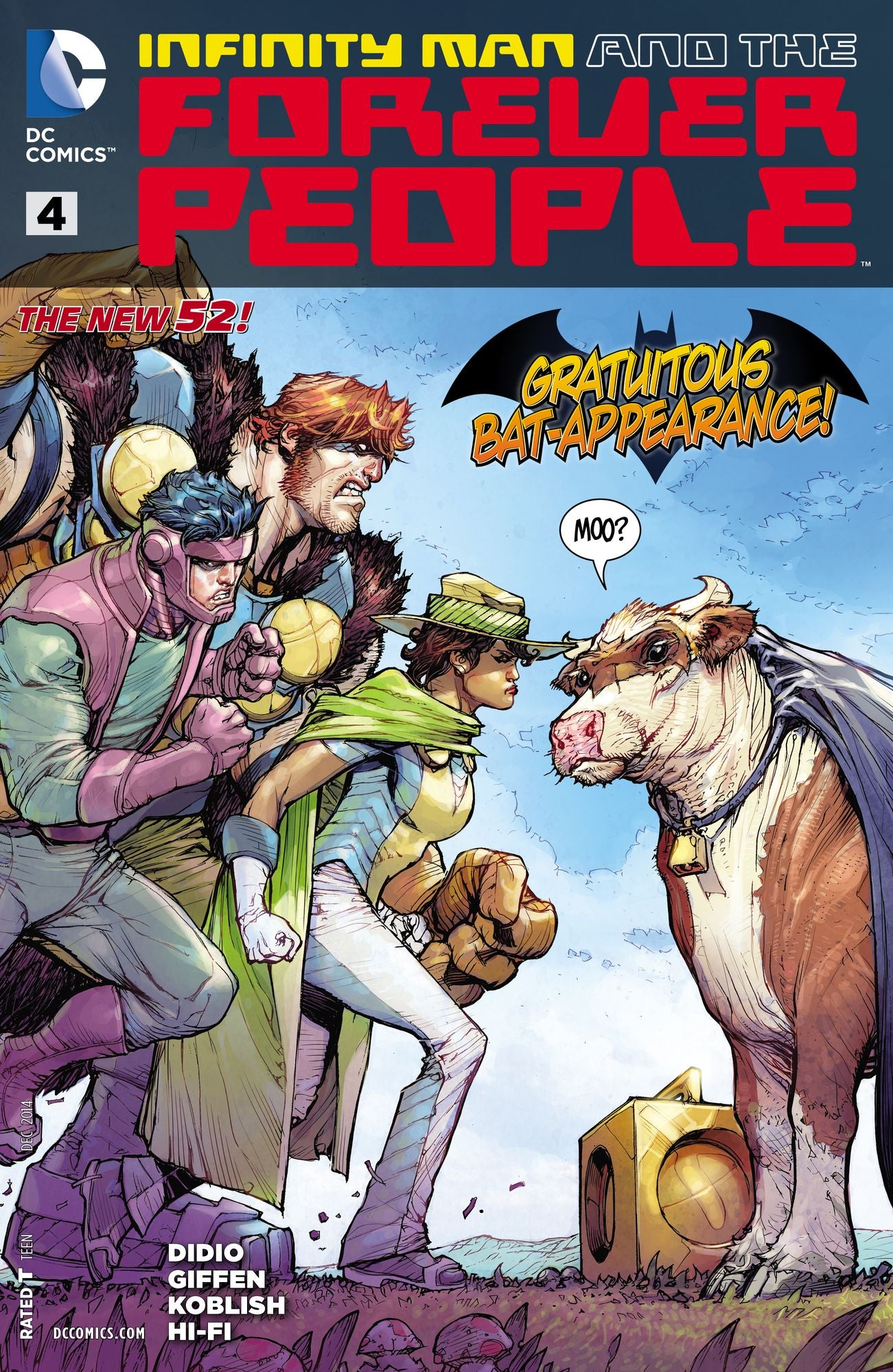 Infinity Man and the Forever People (2014-) #4 (NOOK Comic with Zoom View)