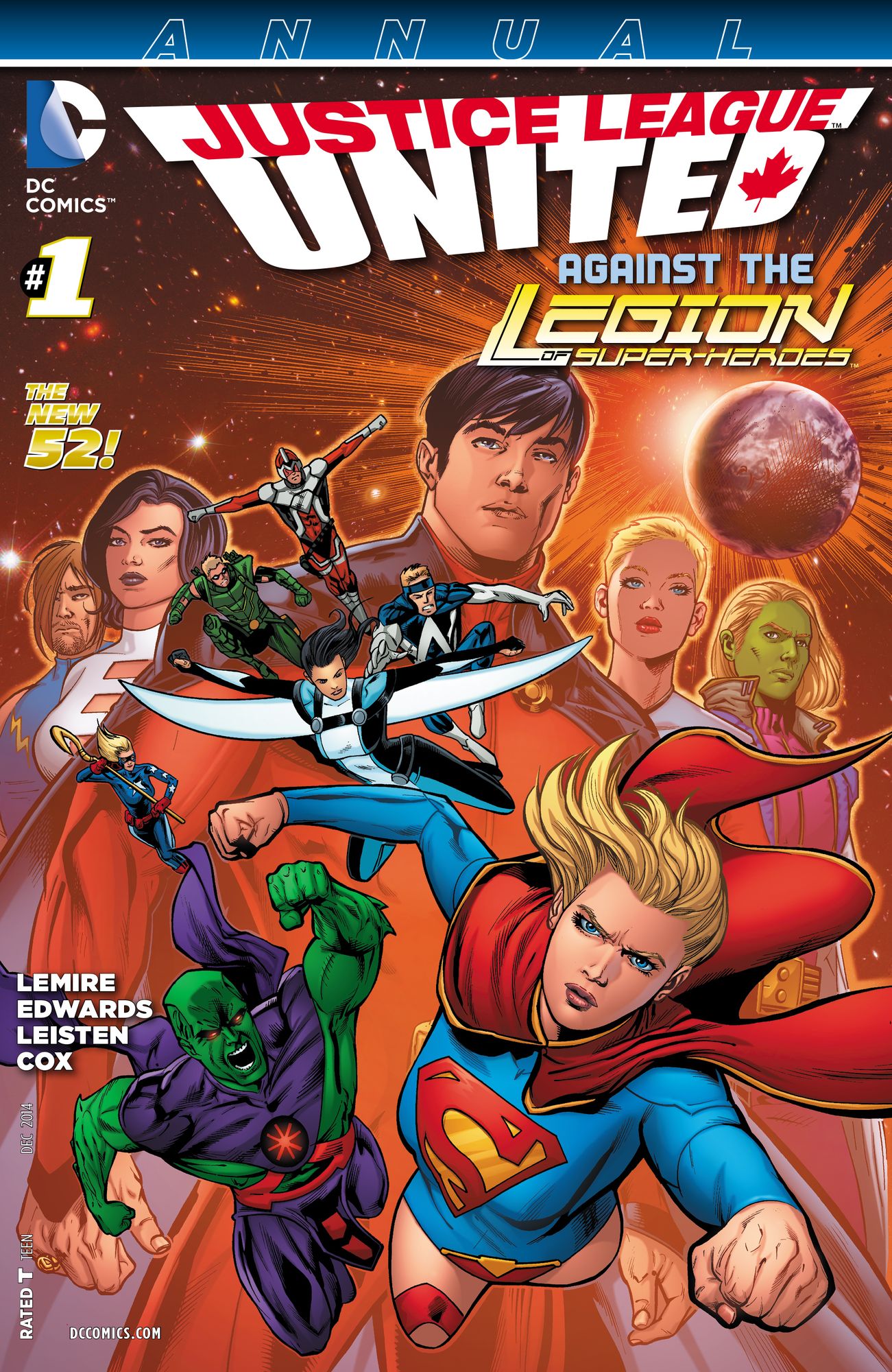 Justice League United Annual (2014-) #1 (NOOK Comic with Zoom View)