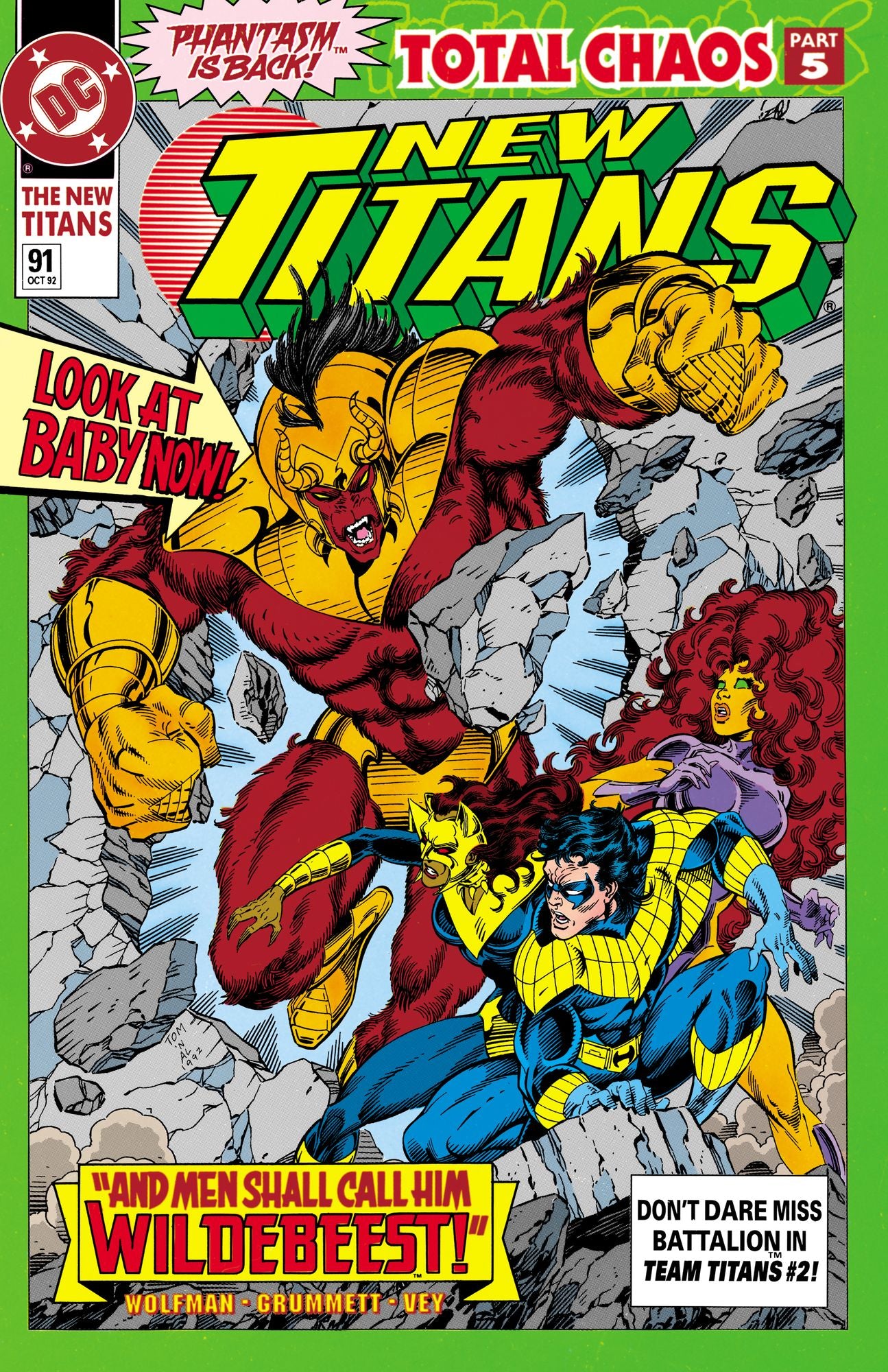 The New Titans (1988-) #91