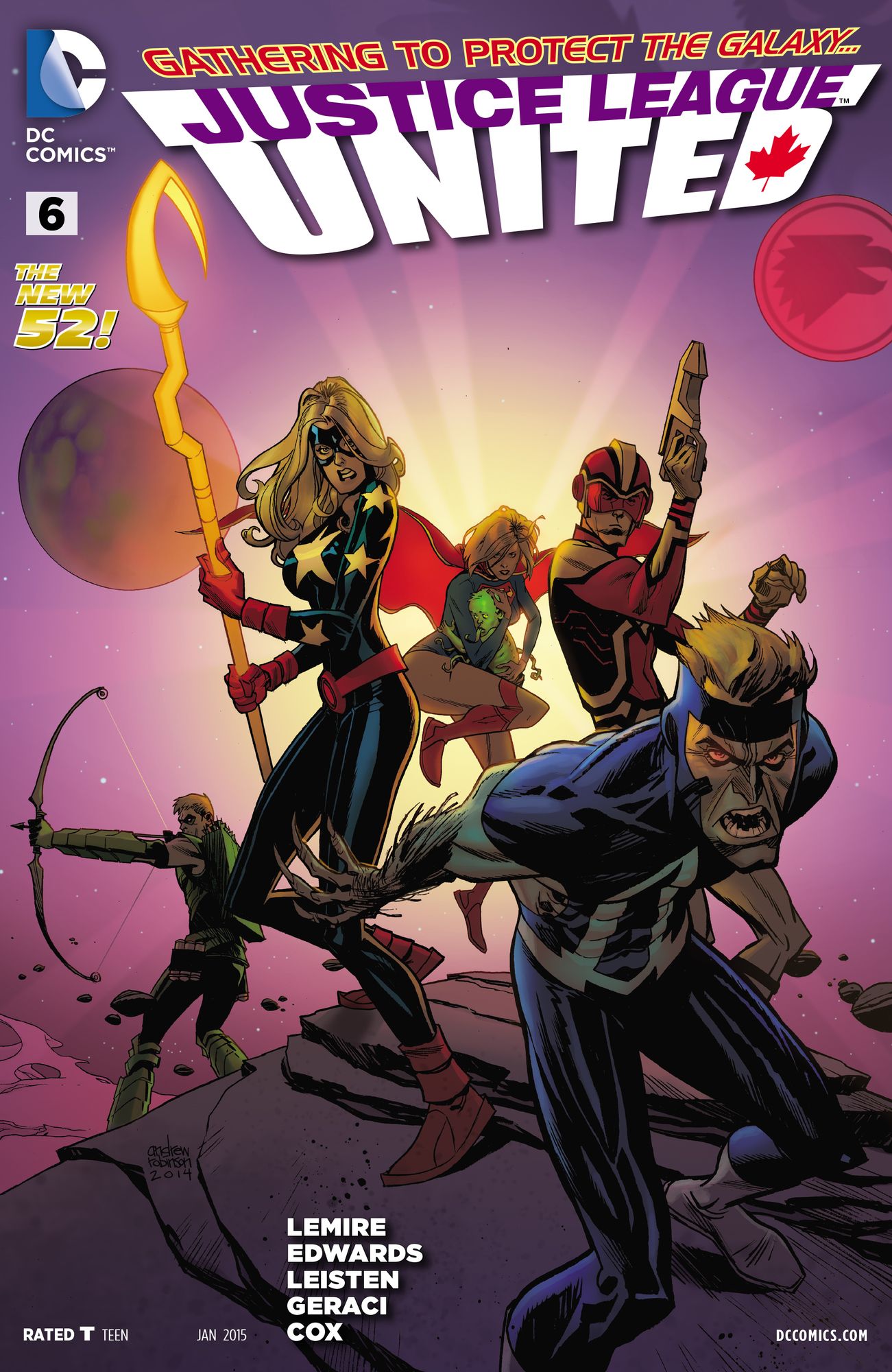 Justice League United (2014-) #6 (NOOK Comic with Zoom View)