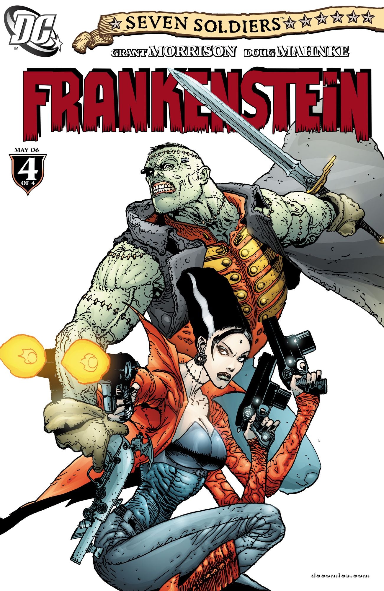 Seven Soldiers: Frankenstein (2005-) #4