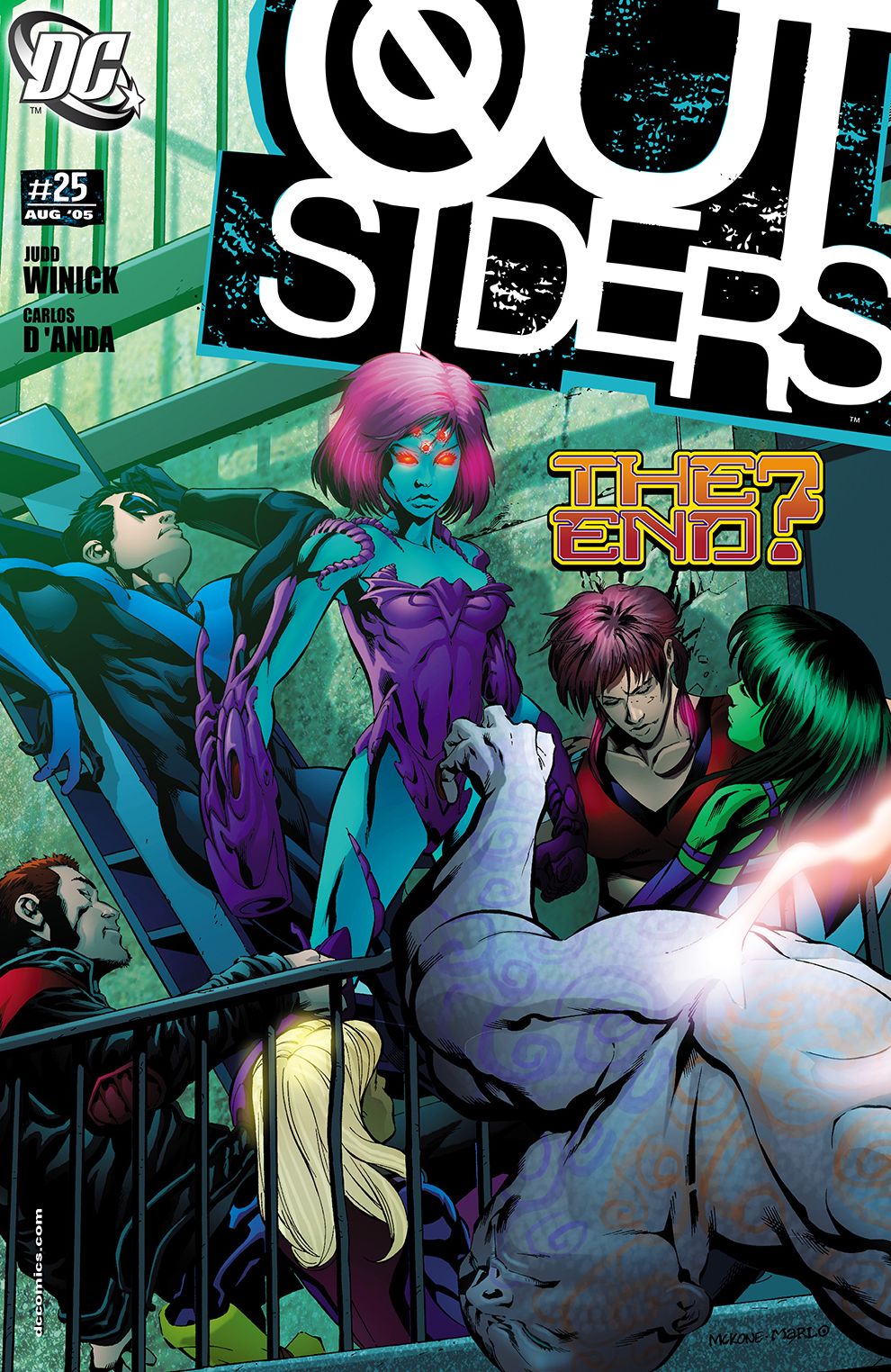 Outsiders (2003-) #25