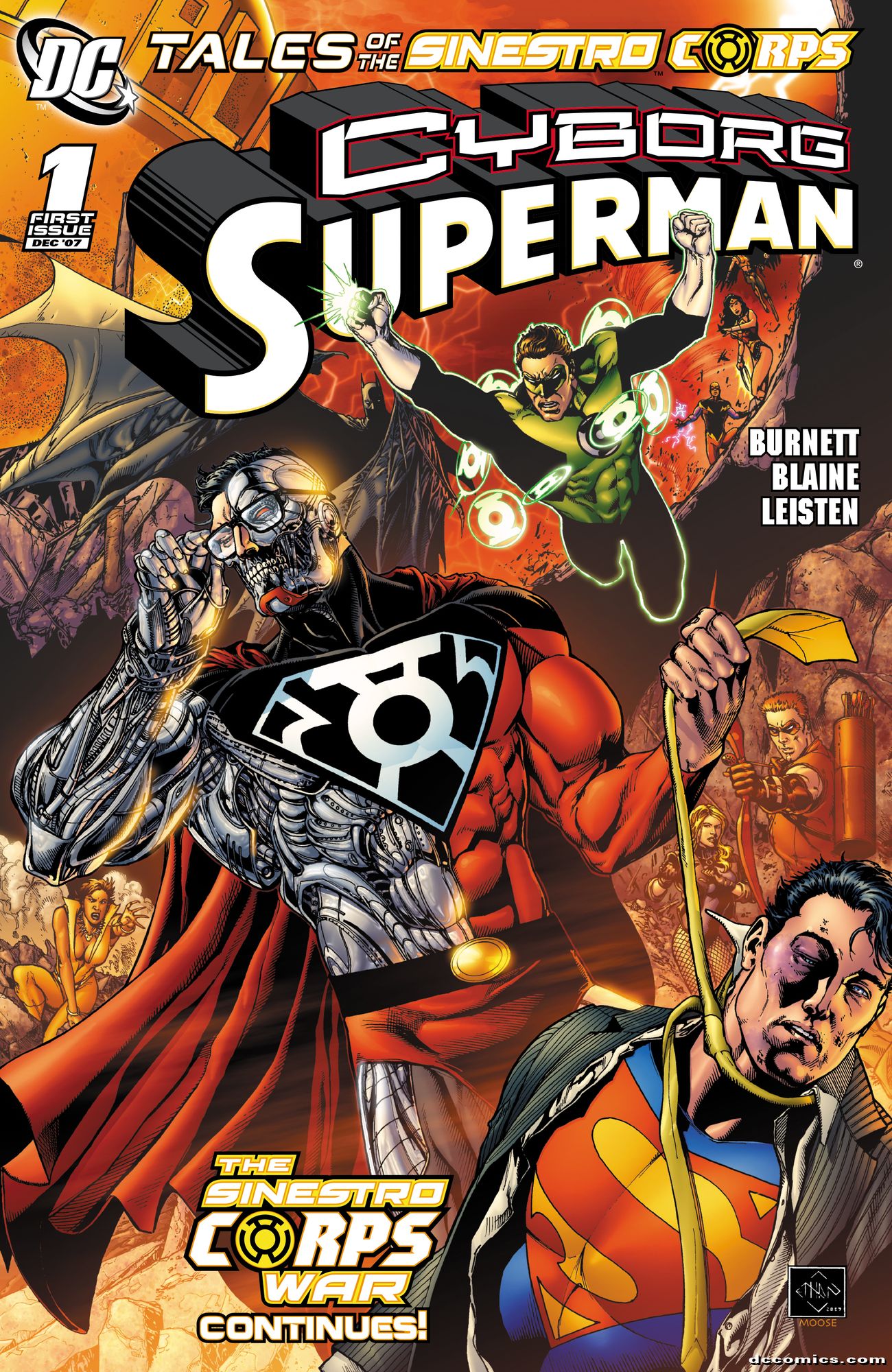 Tales of the Sinestro Corps: Cyborg-Superman (2007-) #1