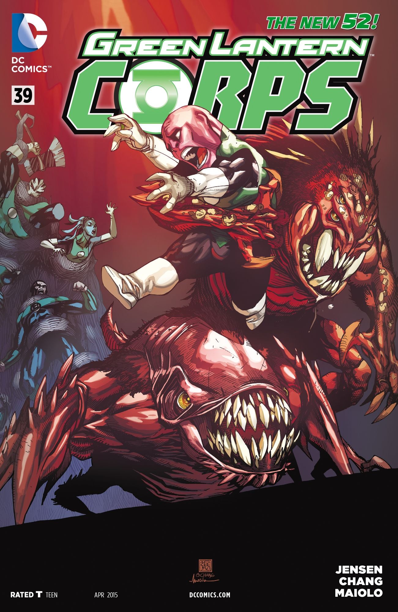 Green Lantern Corps (2012-) #39 (NOOK Comic with Zoom View)