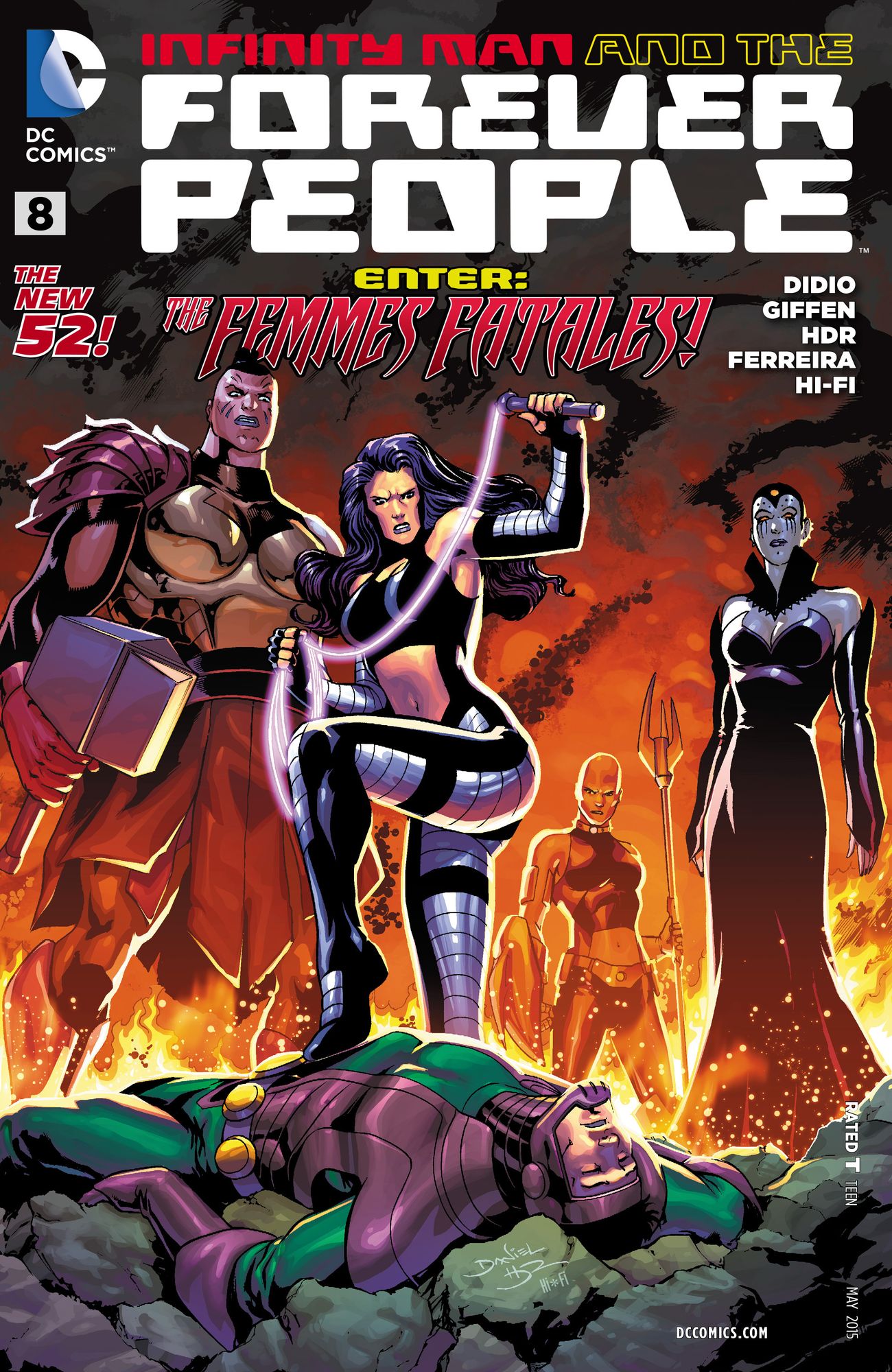 Infinity Man and the Forever People (2014-) #8 (NOOK Comic with Zoom View)