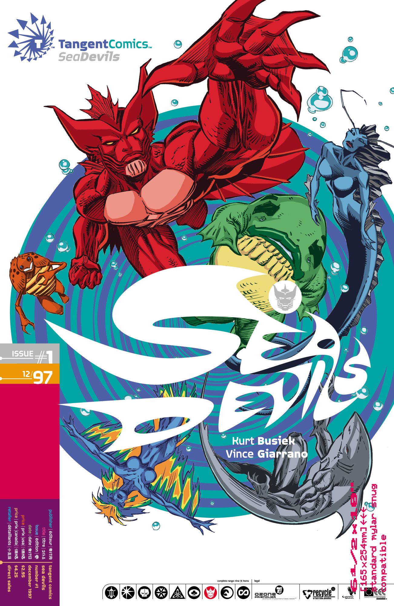 Tangent Comics: Sea Devils (1997-) #1