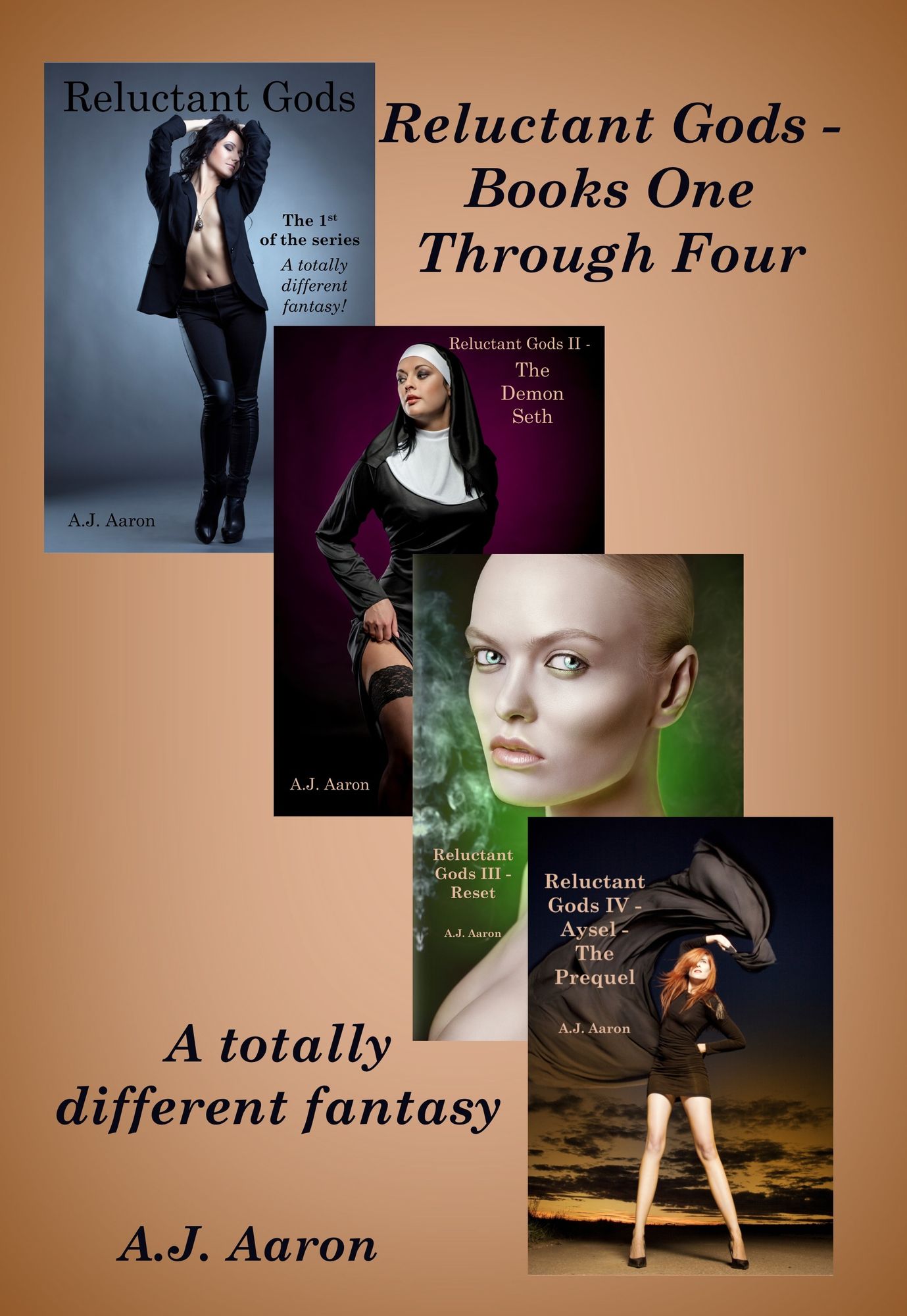 Reluctant Gods: Books One Through Four