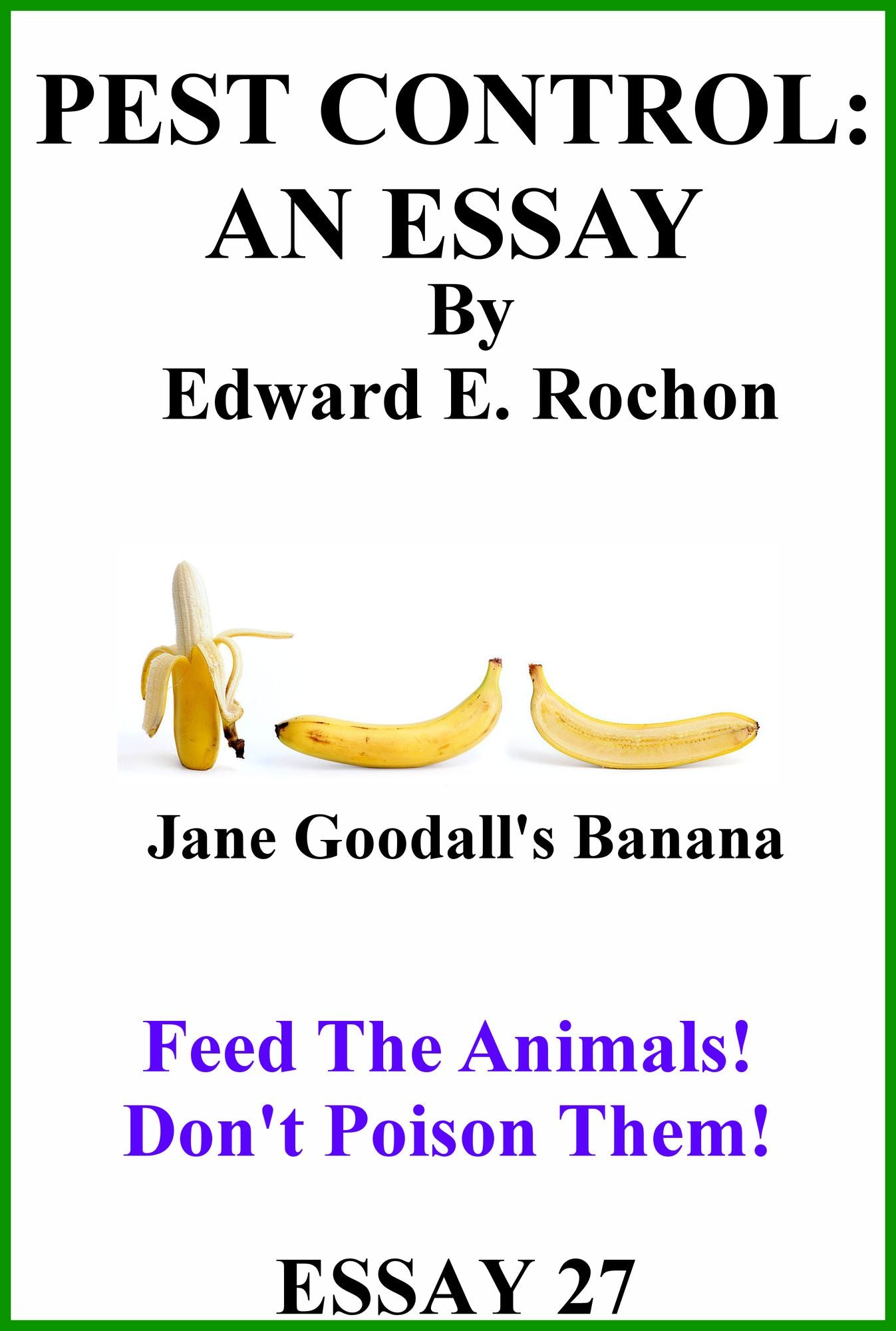 Pest Control: An Essay