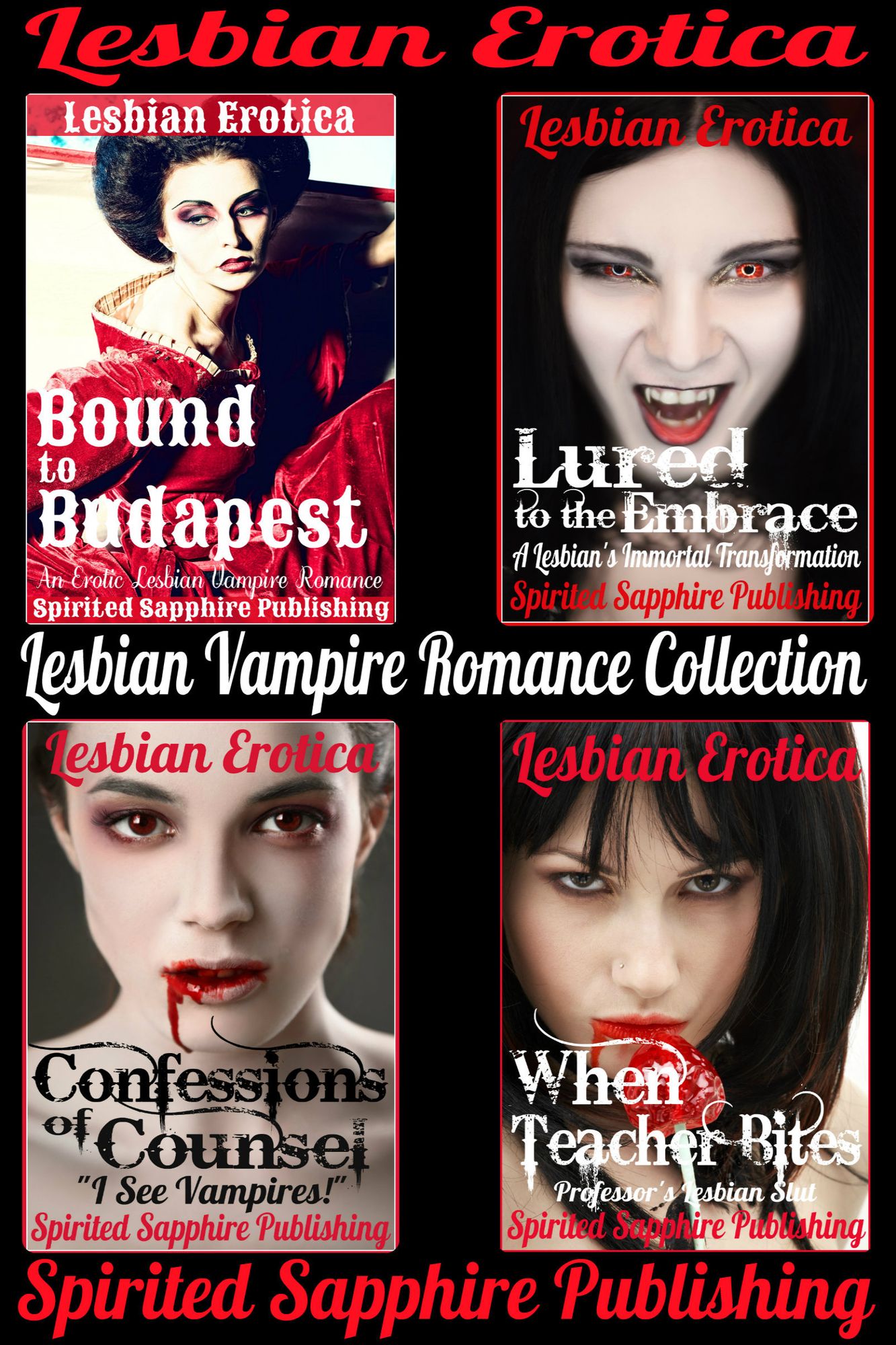 Lesbian Erotica: Lesbian Vampire Romance Collection