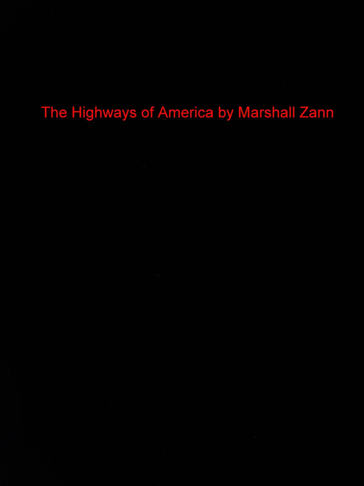 Highways of America