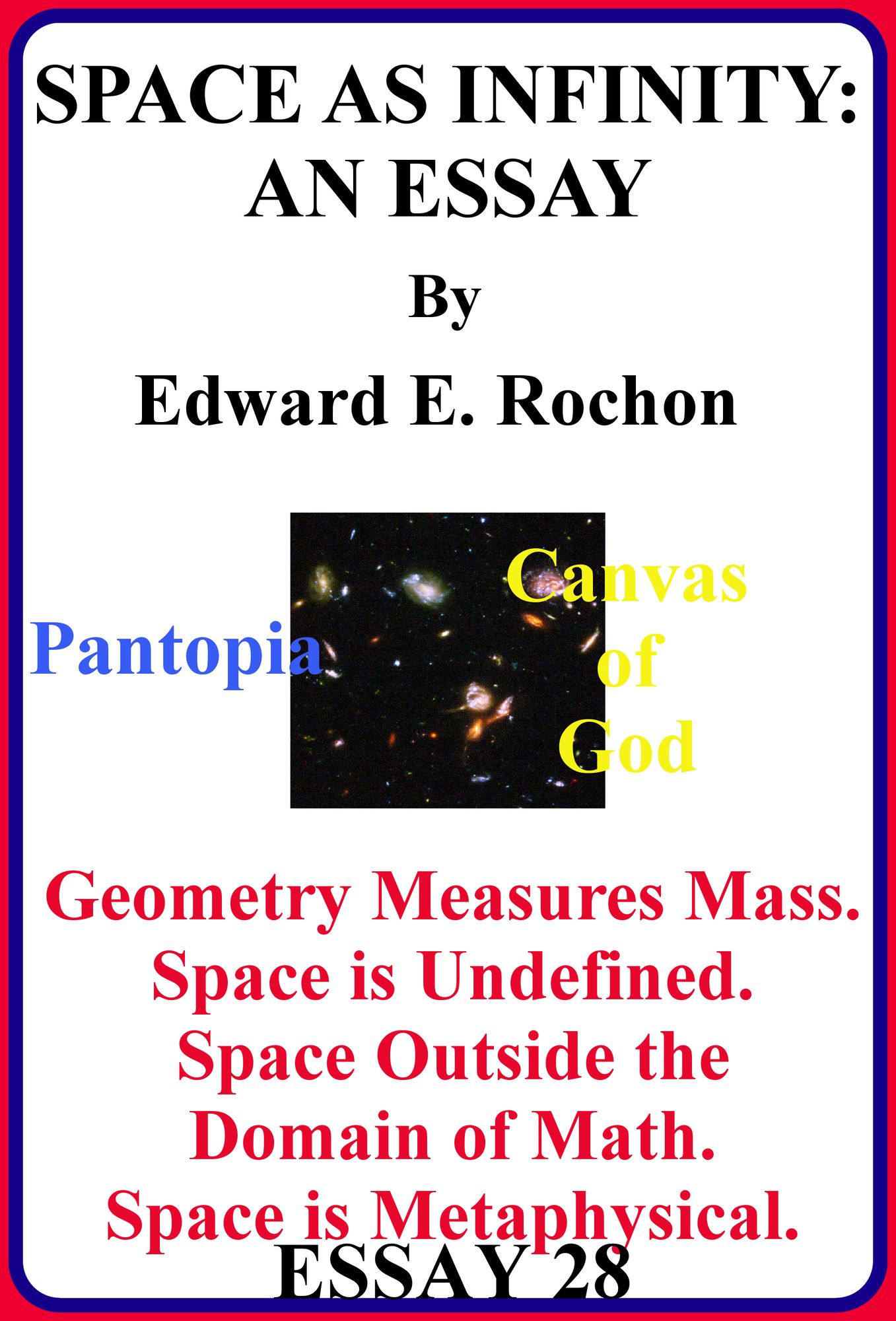 Space as Infinity: An Essay