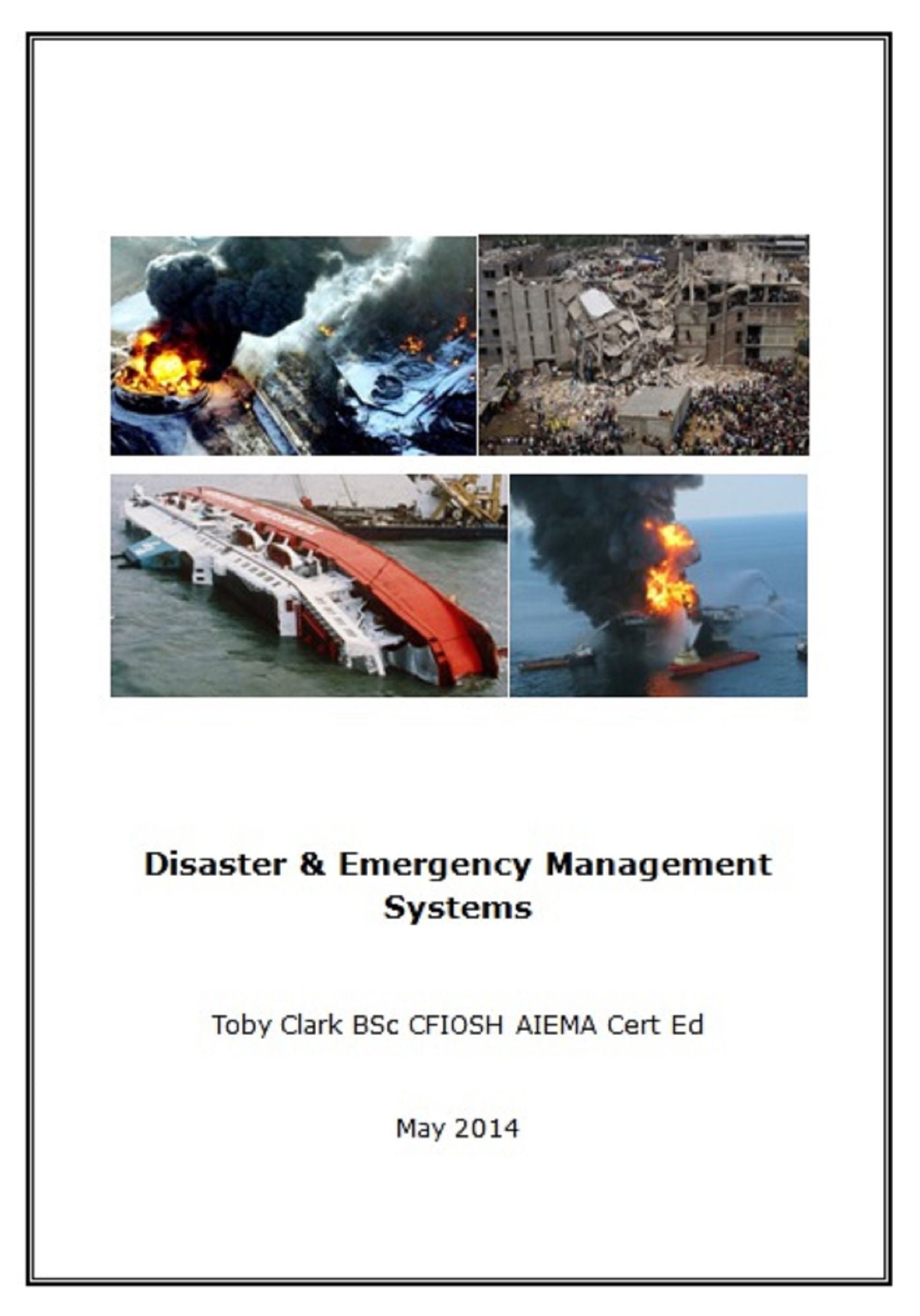 Disaster and Emergency Management Systems