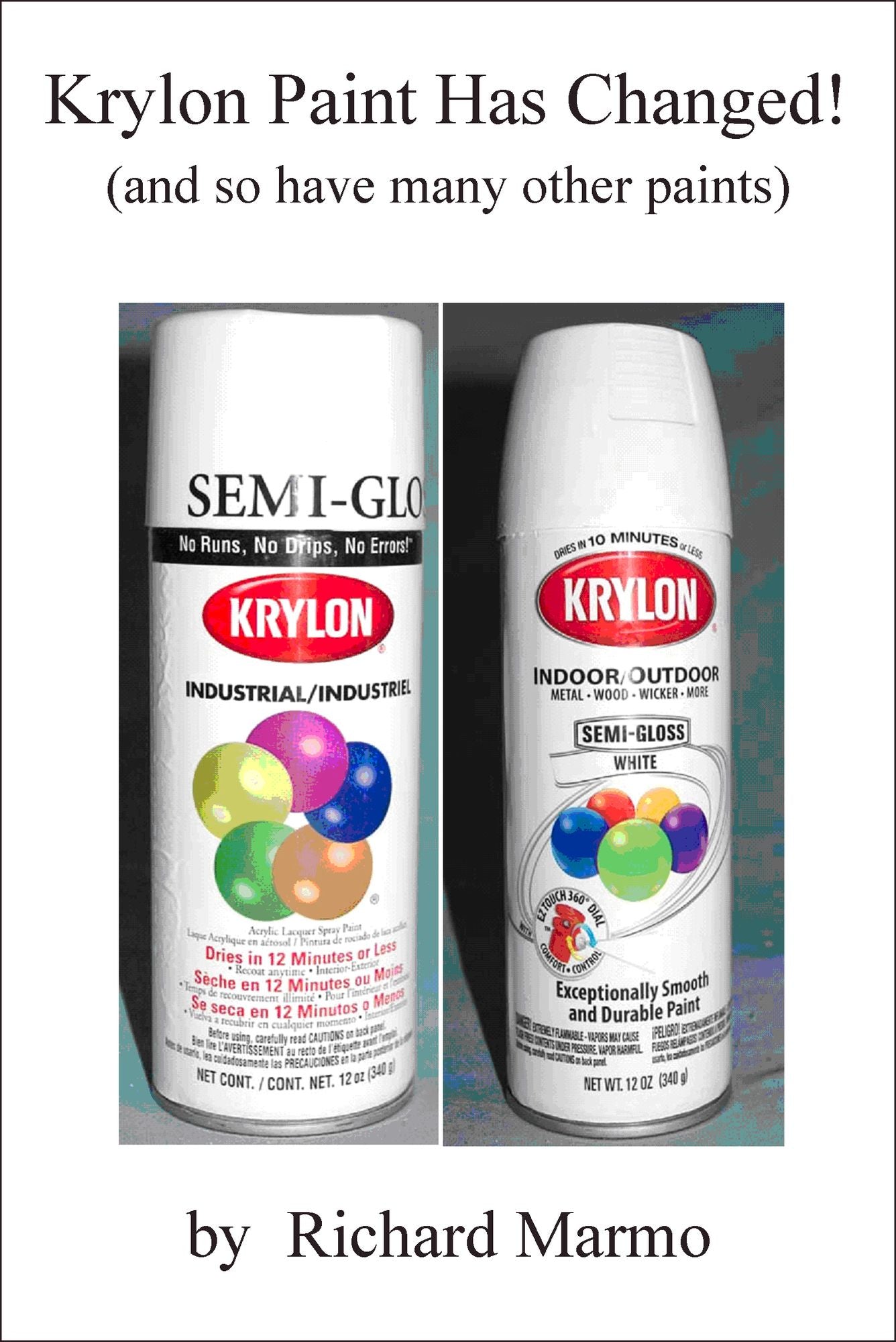 Krylon Paint Has Changed!