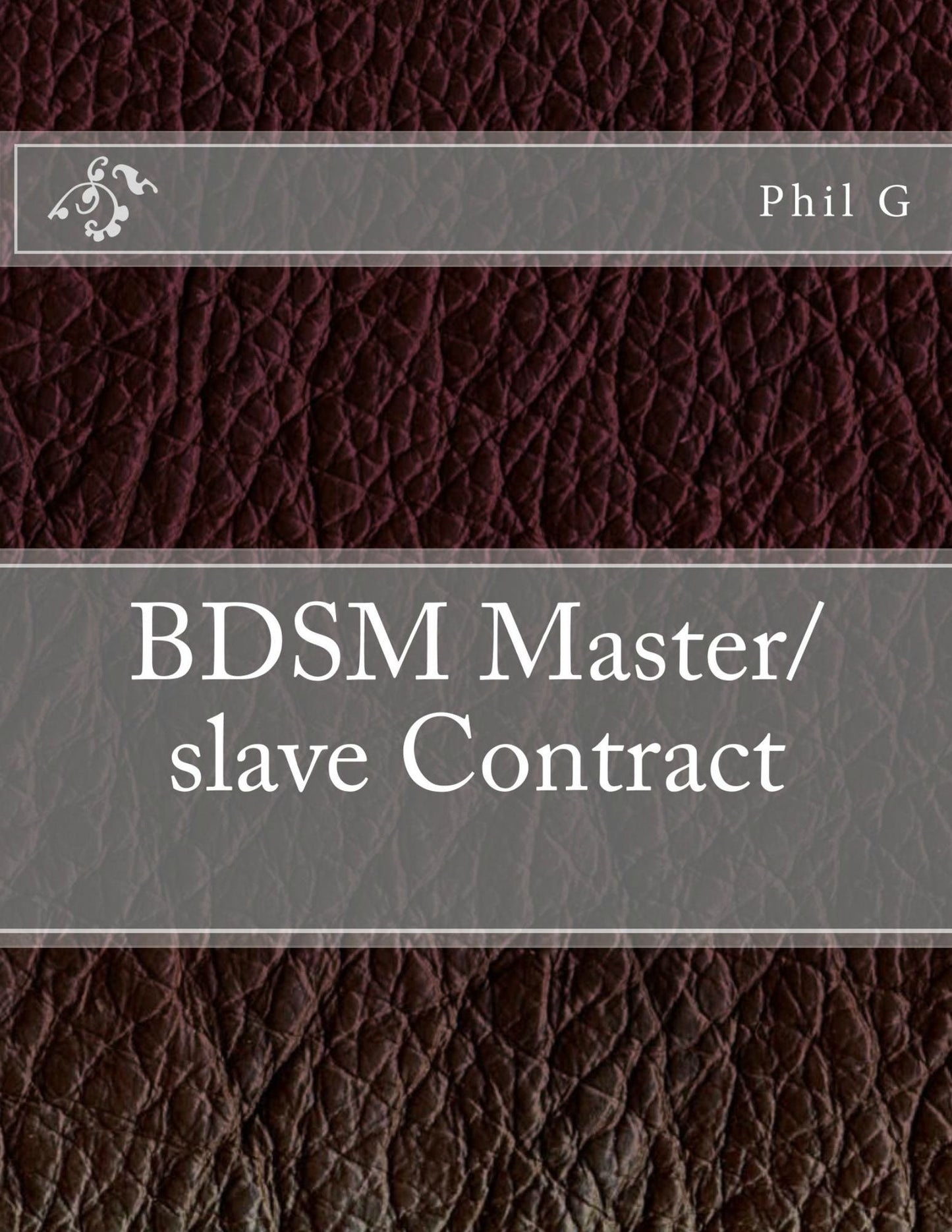 BDSM Master/slave Contract