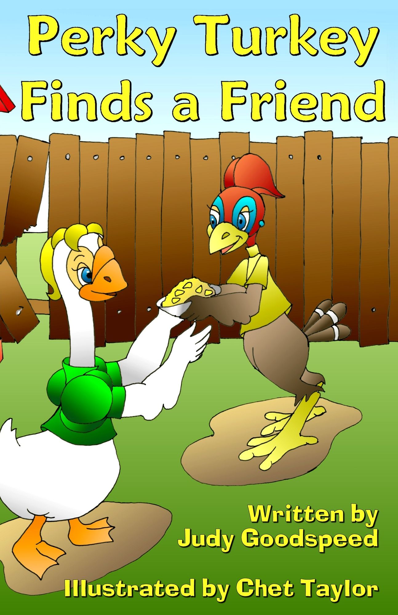 Perky Turkey Finds a Friend