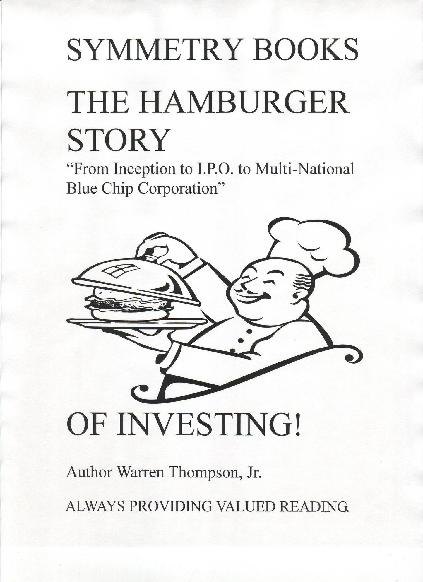 The Hamburger Story of Investing
