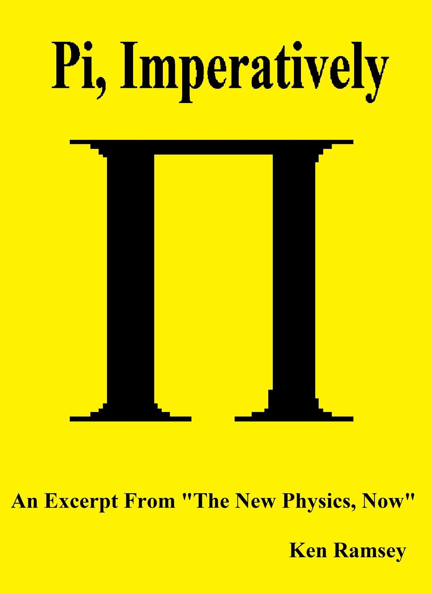 Pi, Imperatively
