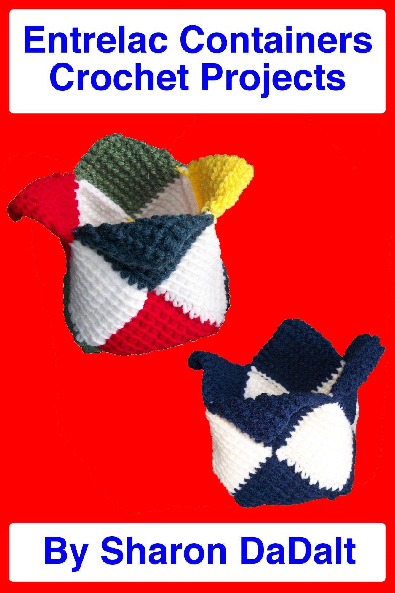 Entrelac Containers Crochet Projects