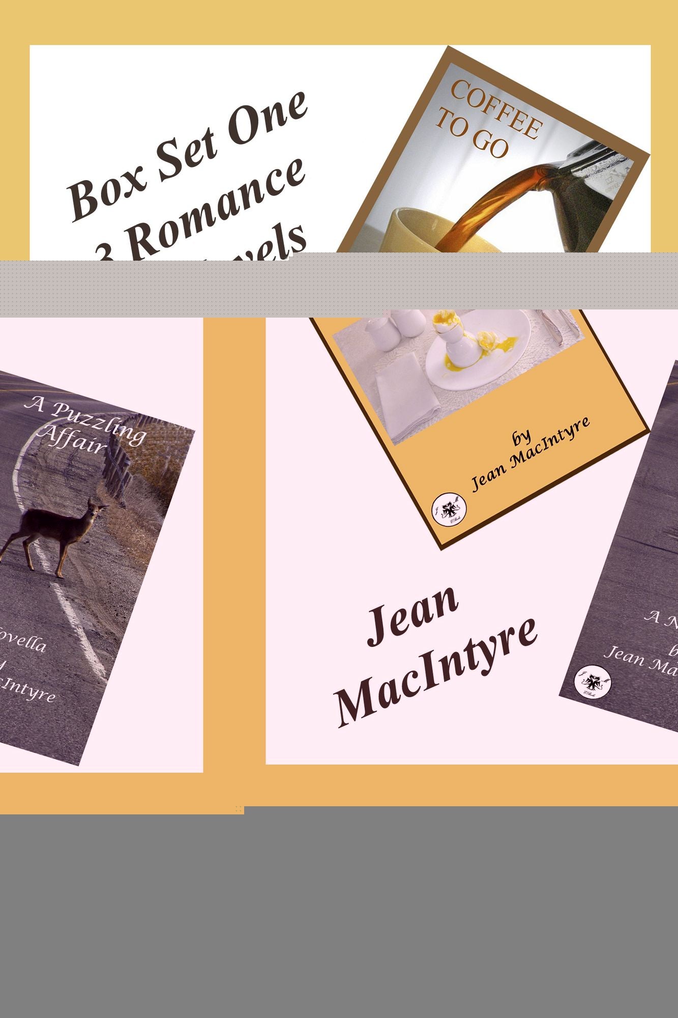 Box Set One: 3 Romance Novels