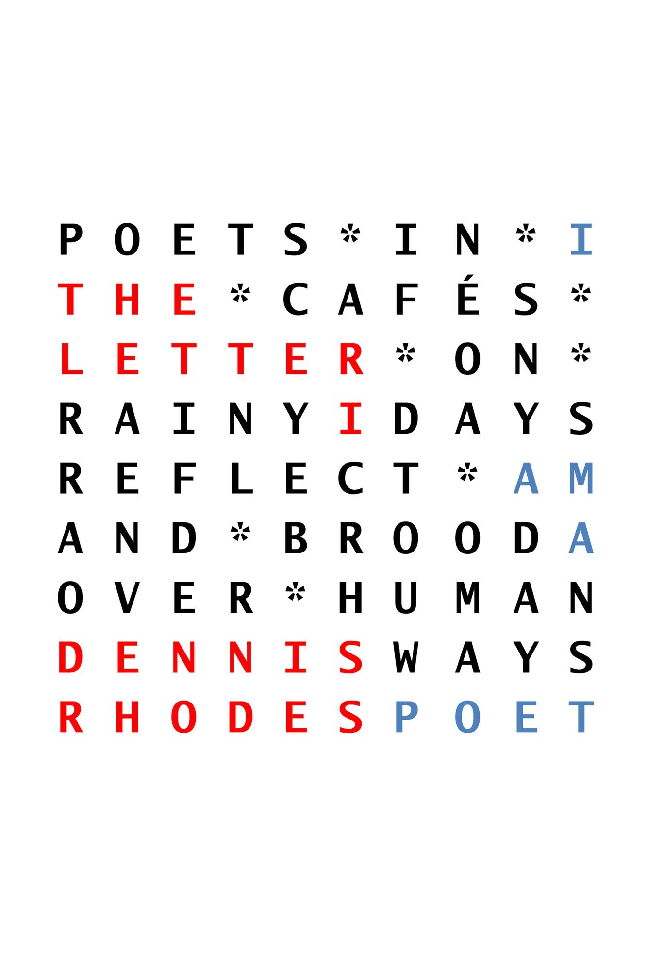 The Letter I