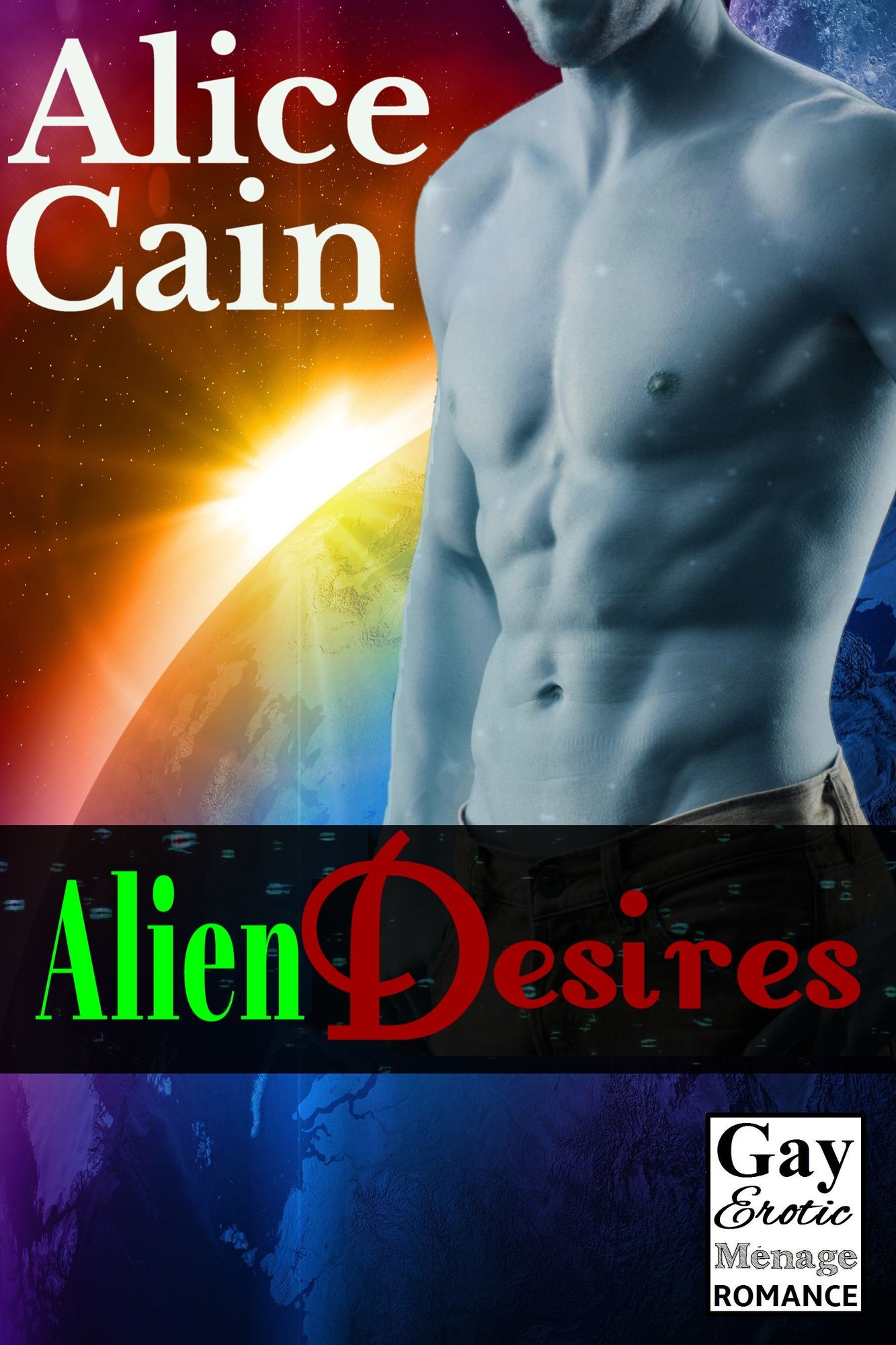 Alien Desires [Gay erotic menage romance]
