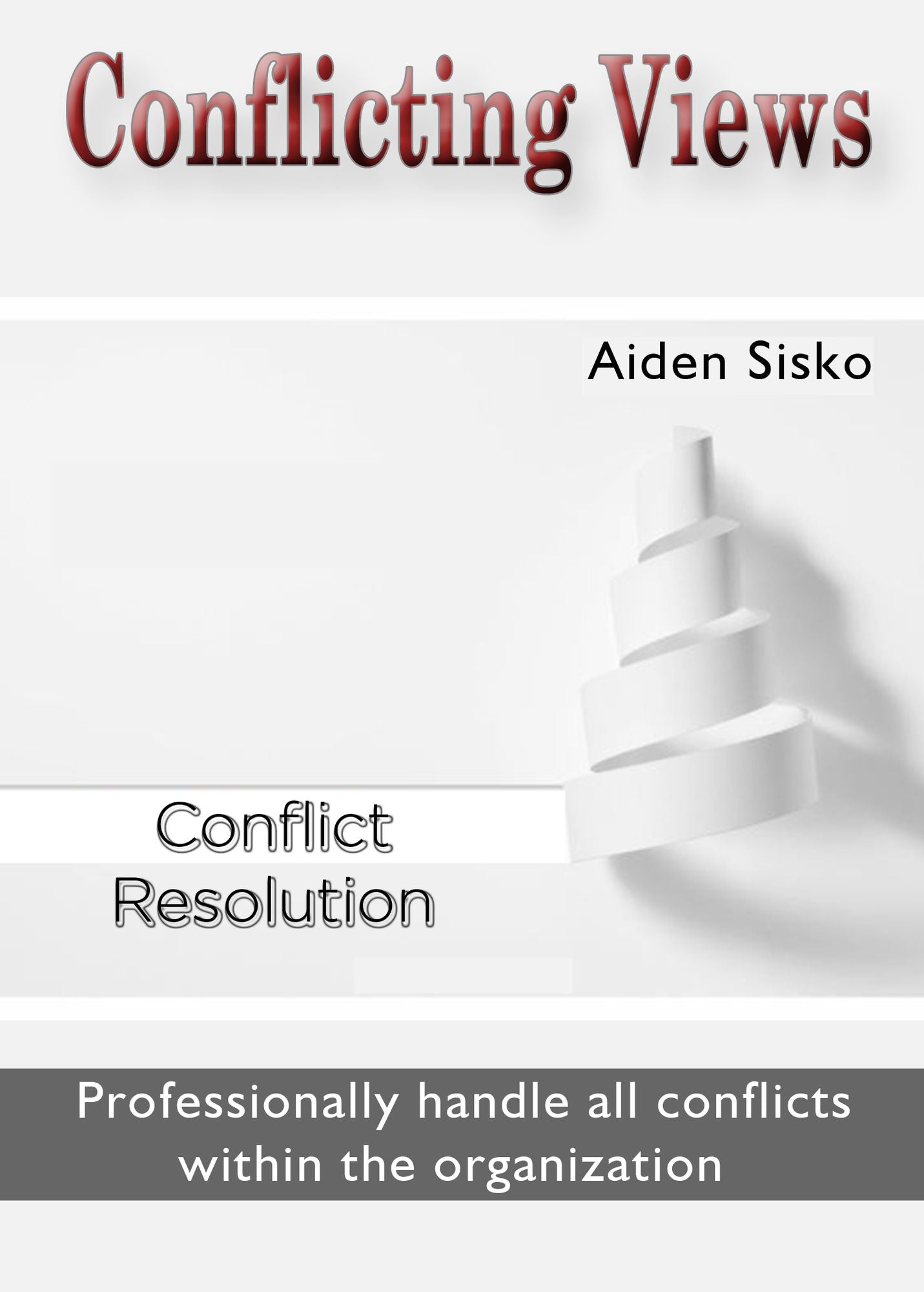 Conflicting Views: Professionally handle all conflicts within the organization