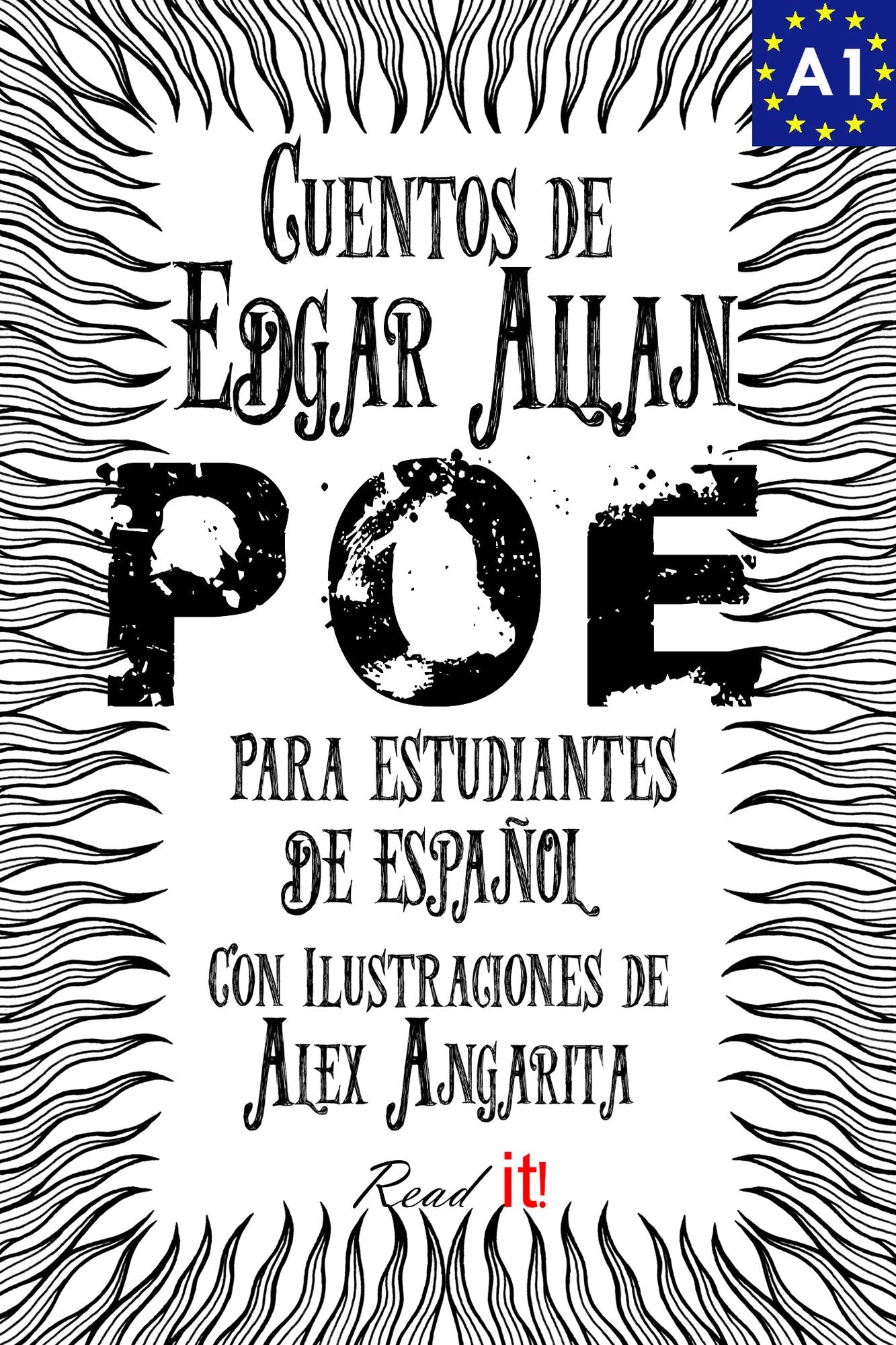 Cuentos de Edgar Allan Poe para estudiantes de español. Libro de lectura Nivel A1. Principiantes