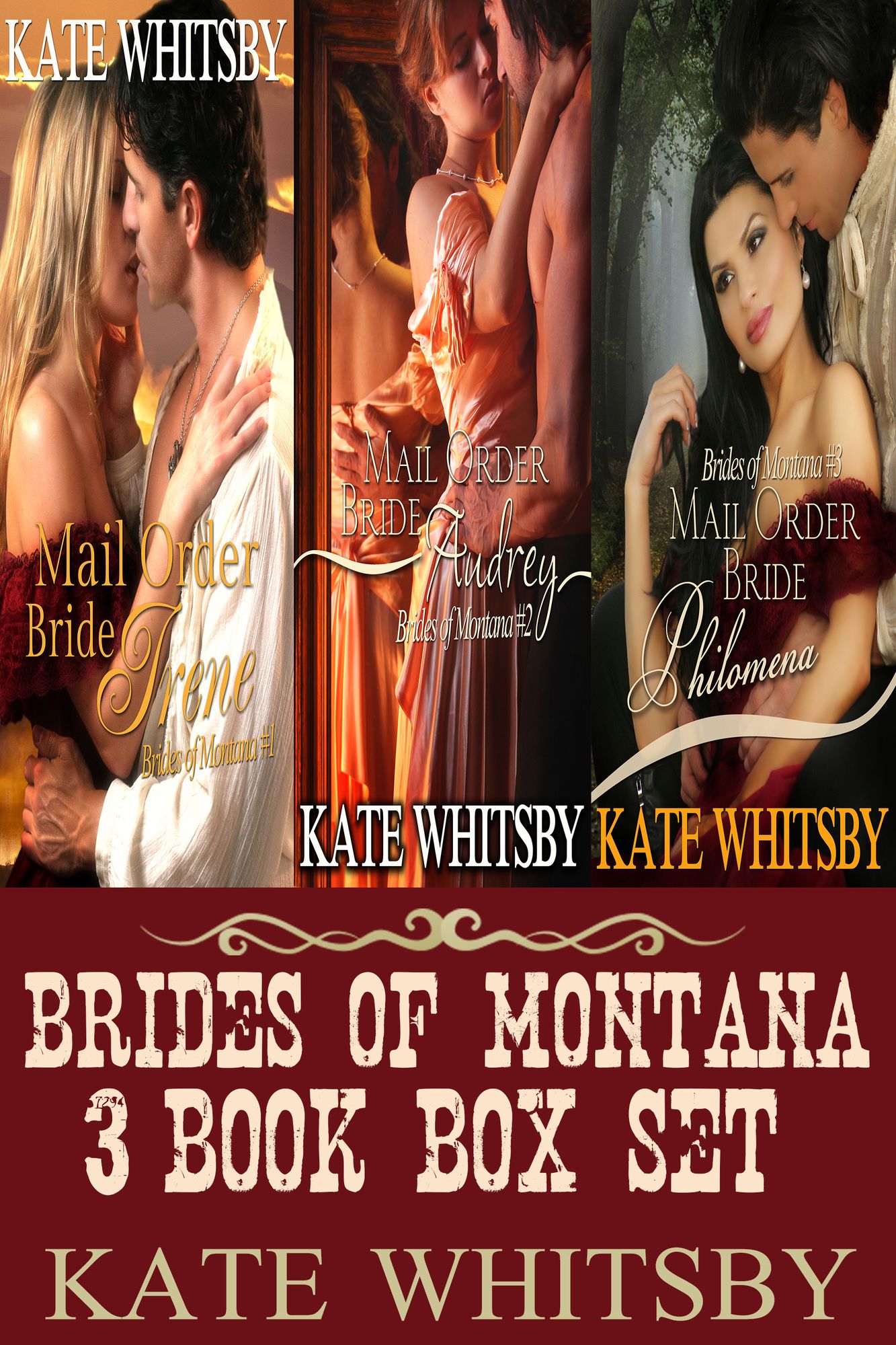 Brides of Montana 3 Book Box Set (Mail Order Brides)