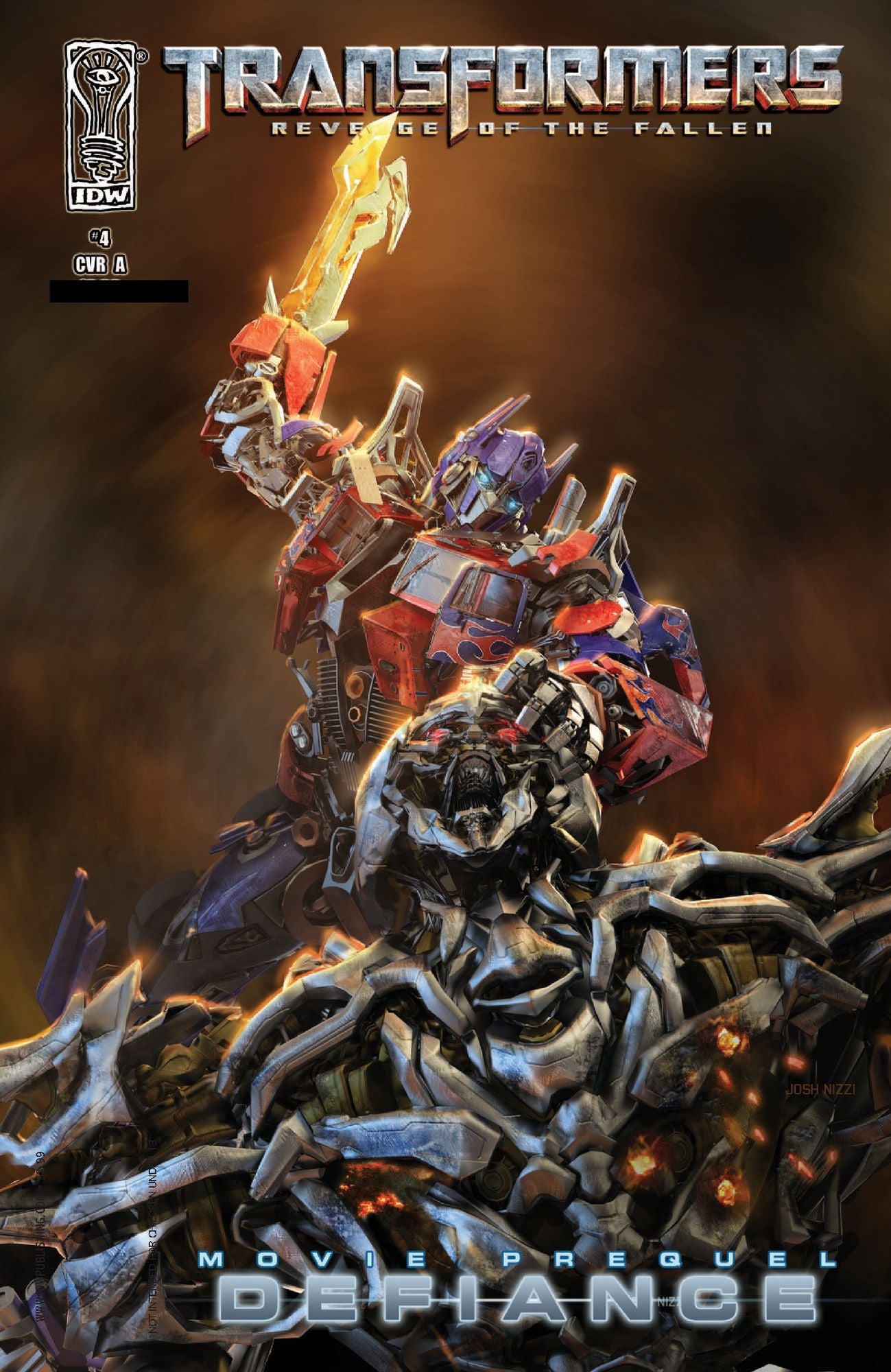 Transformers: Defiance - The Revenge of the Fallen Movie Prequel #4