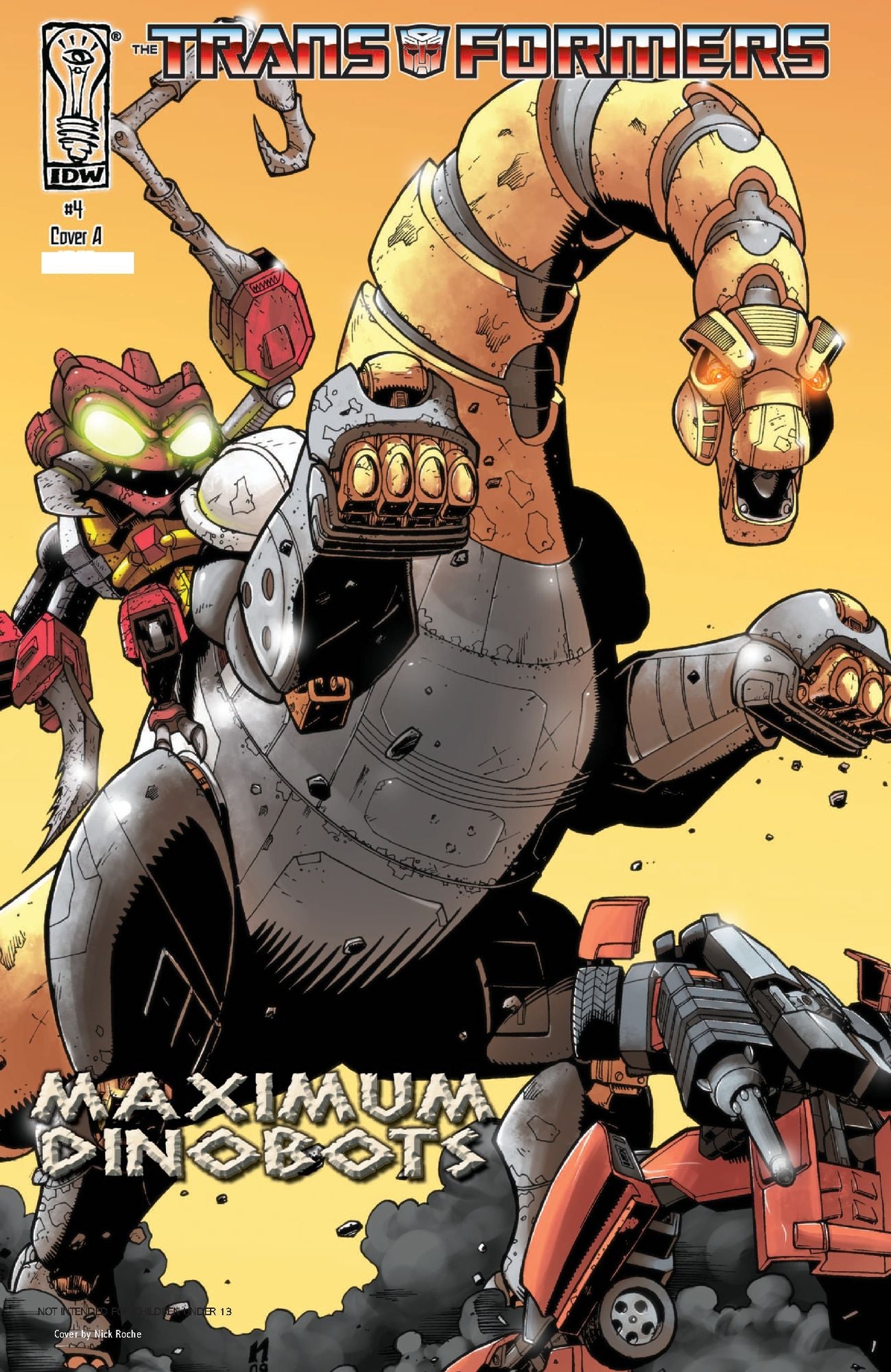 Transformers: Maximum Dinobots #4