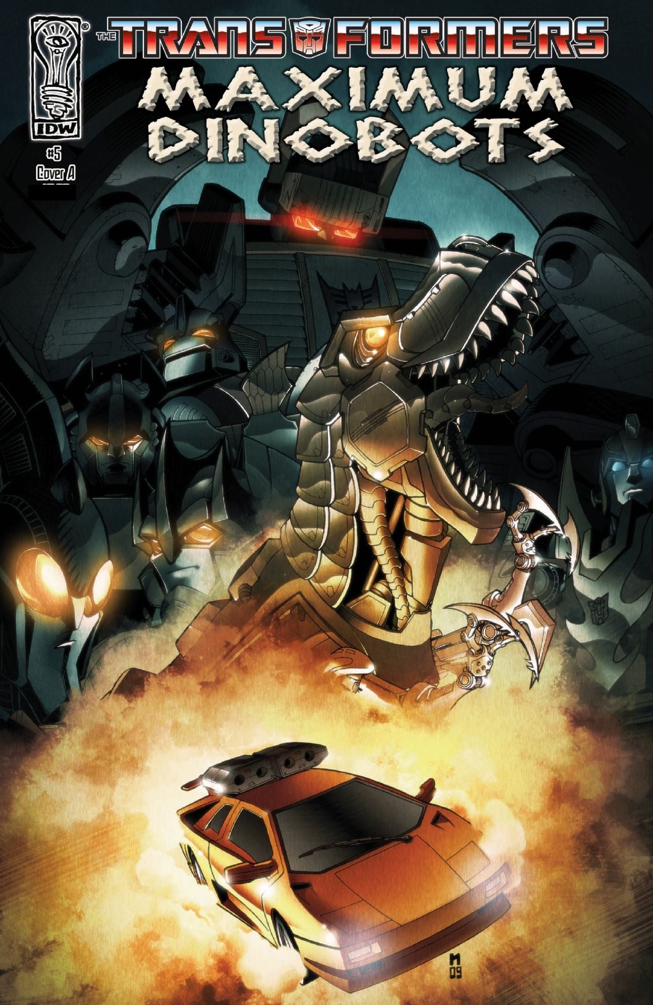Transformers: Maximum Dinobots #5