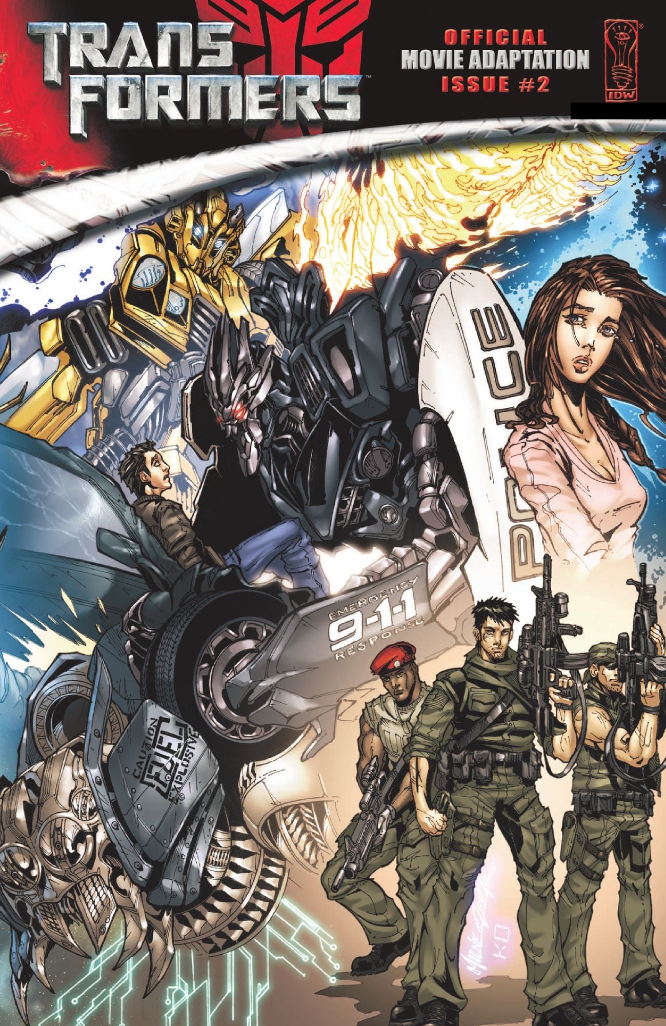 Transformers: The Offical Movie Adaptation #2