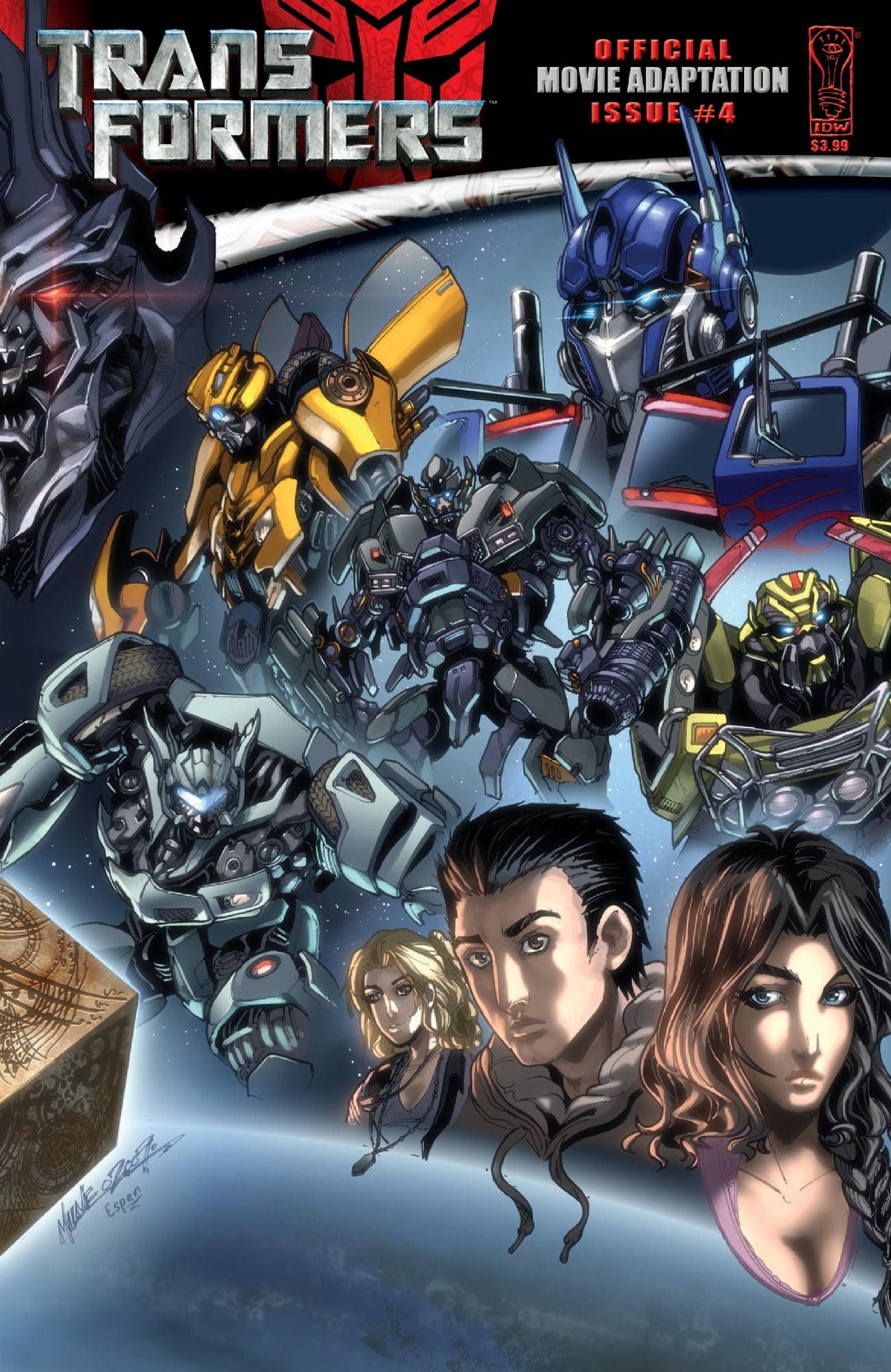 Transformers: The Offical Movie Adaptation #4