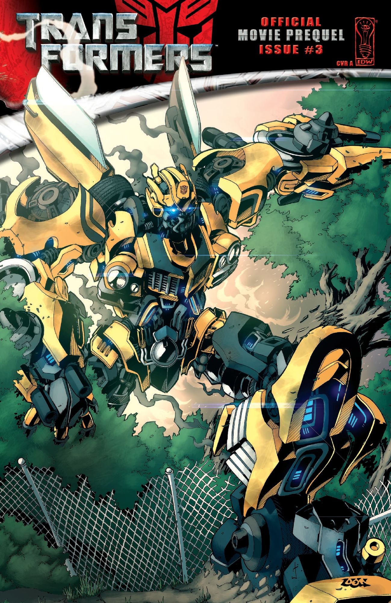 Transformers: The Offical Movie Adaptation Prequel #3