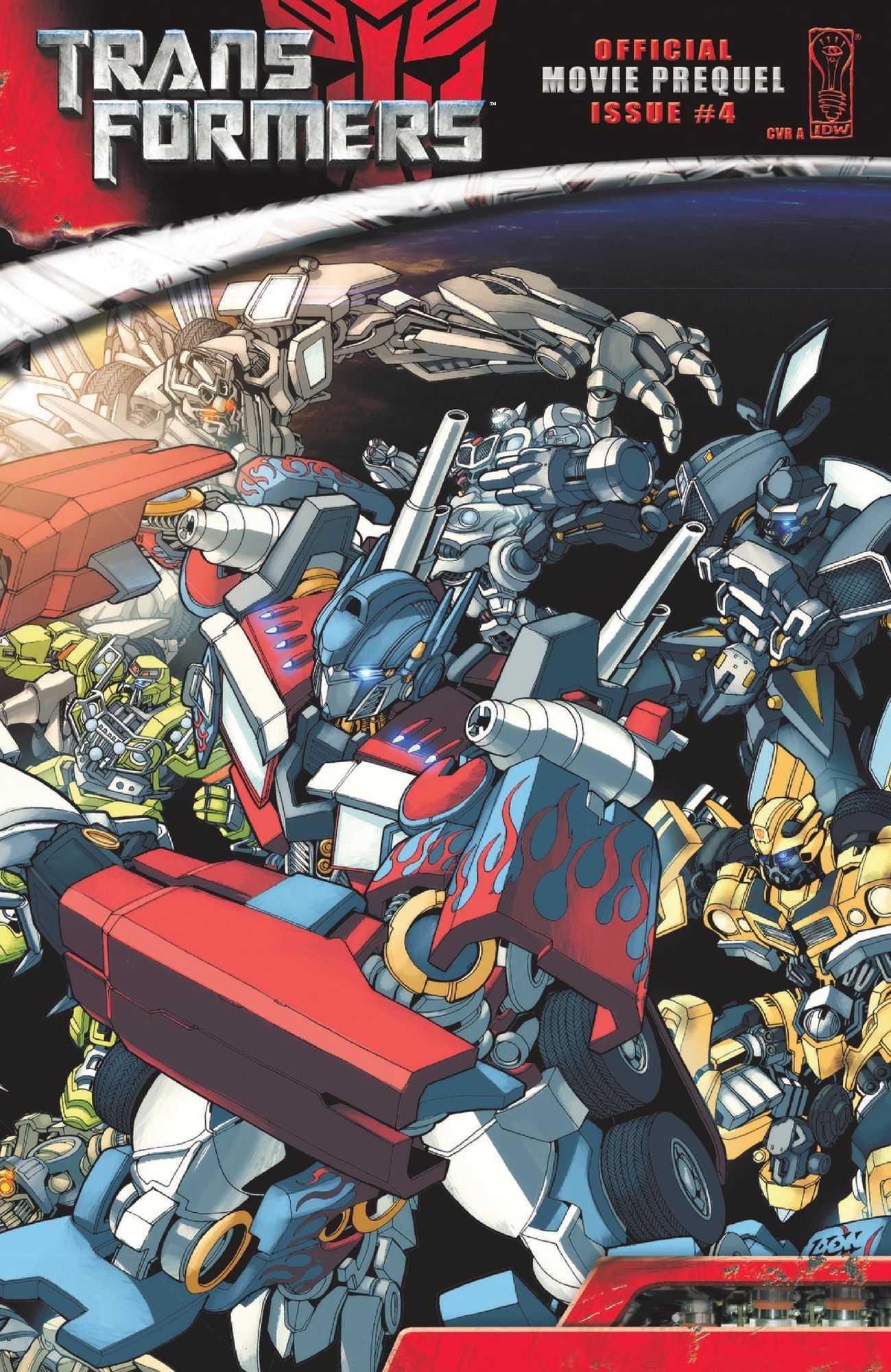 Transformers: The Offical Movie Adaptation Prequel #4