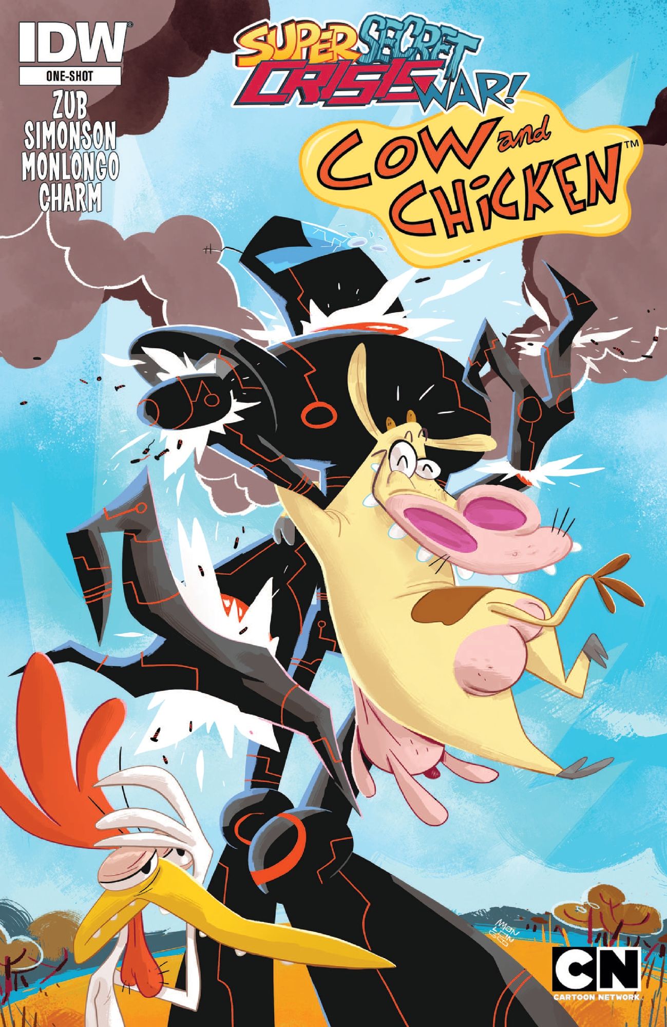Super Secret Crisis War!: Cow & Chicken #1