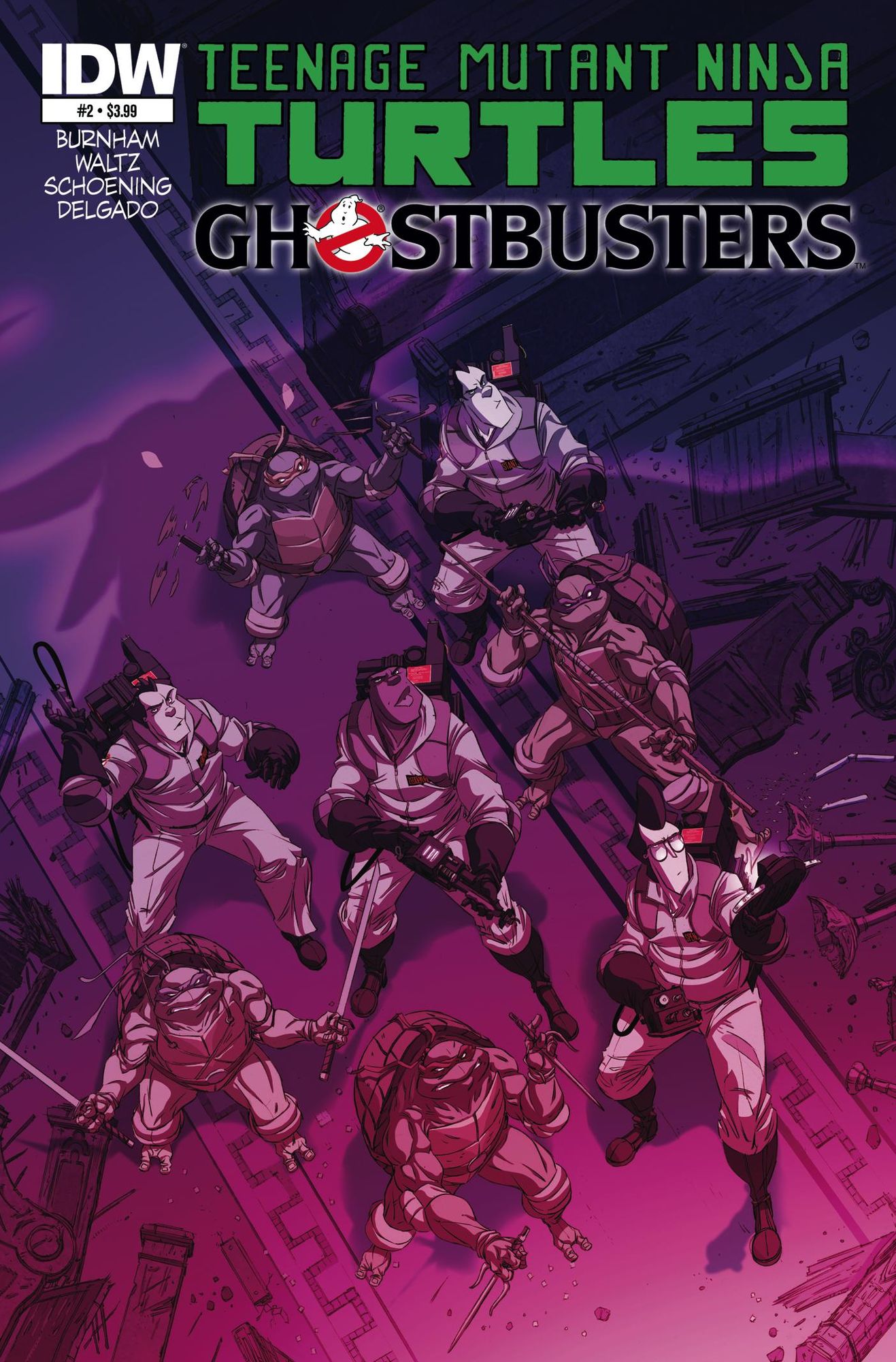 Teenage Mutant Ninja Turtles/Ghostbusters #2