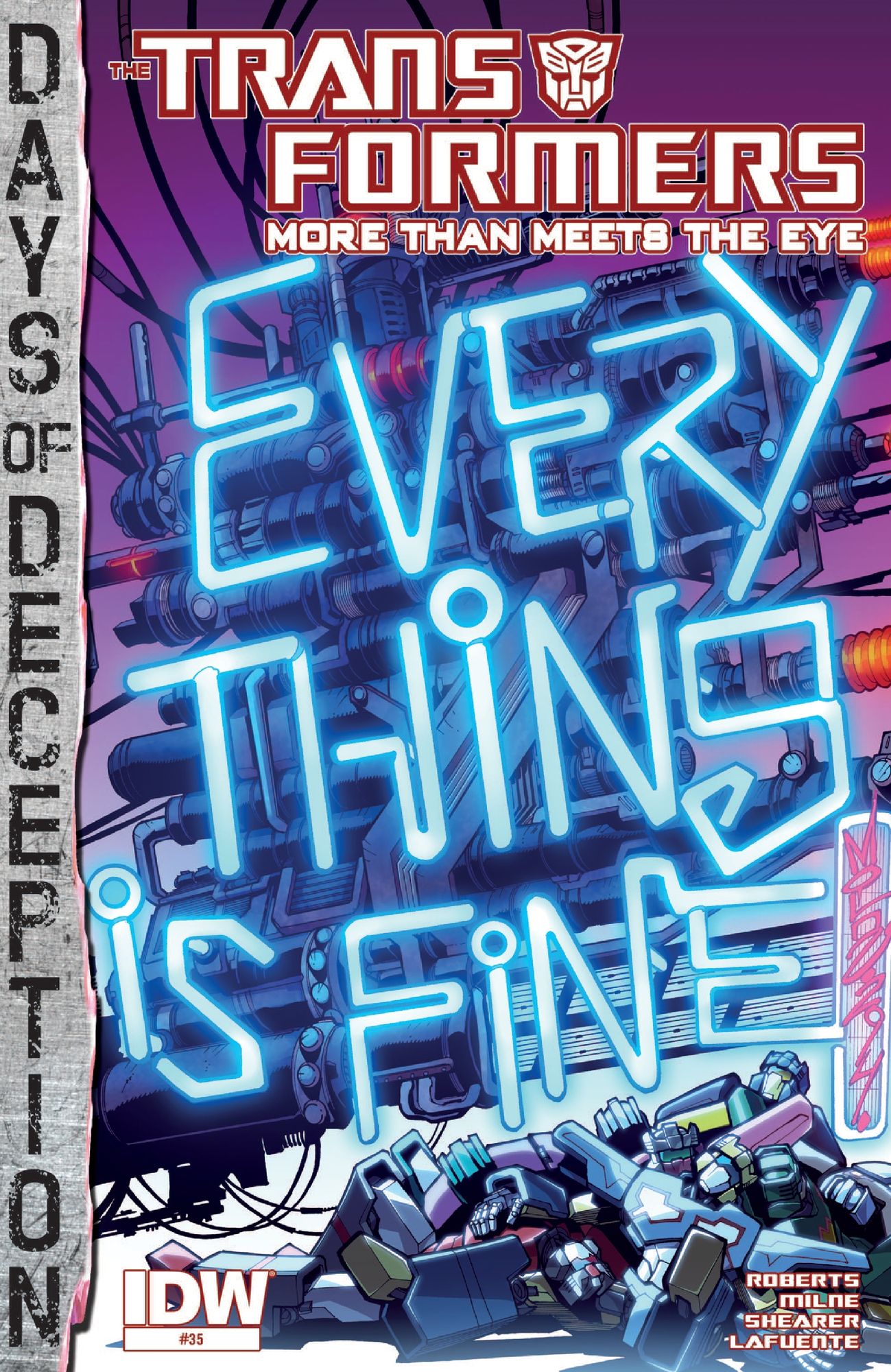 Transformers: More Than Meets the Eye #35: Days of Deception