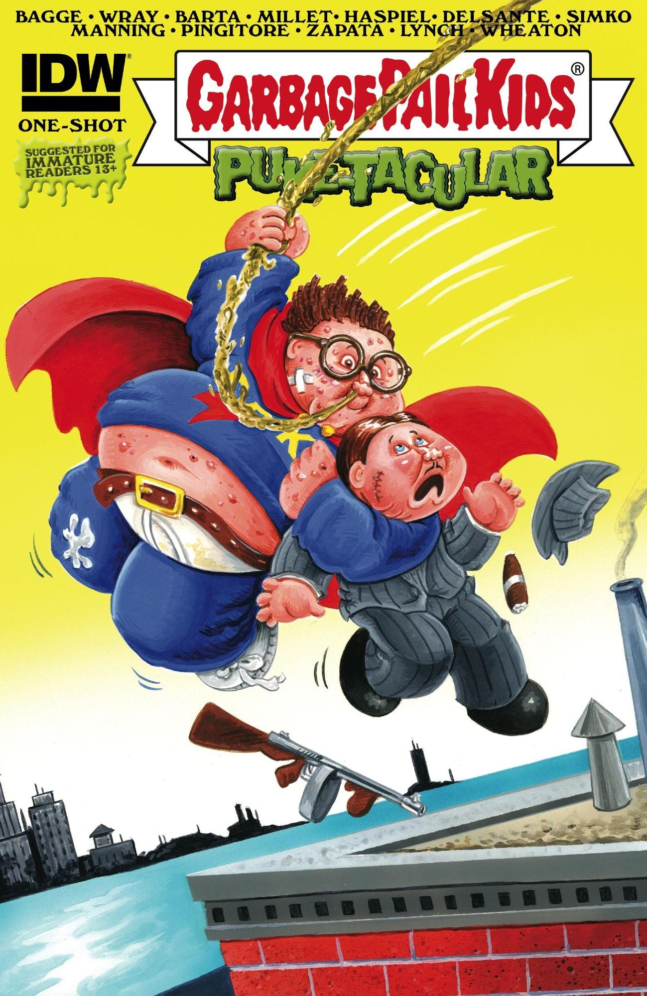 Garbage Pail Kids Comic Book Puke-tacular