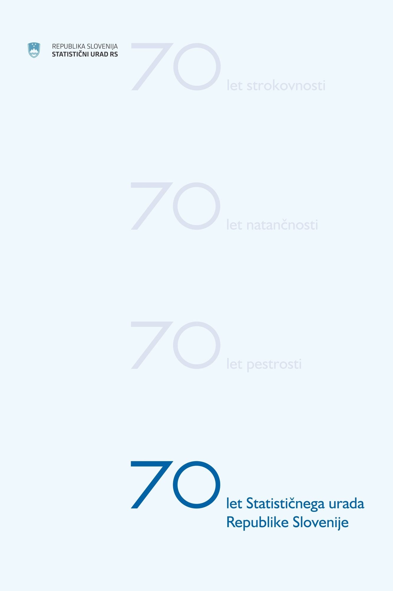 70 let Statisticnega urada Republike Slovenije