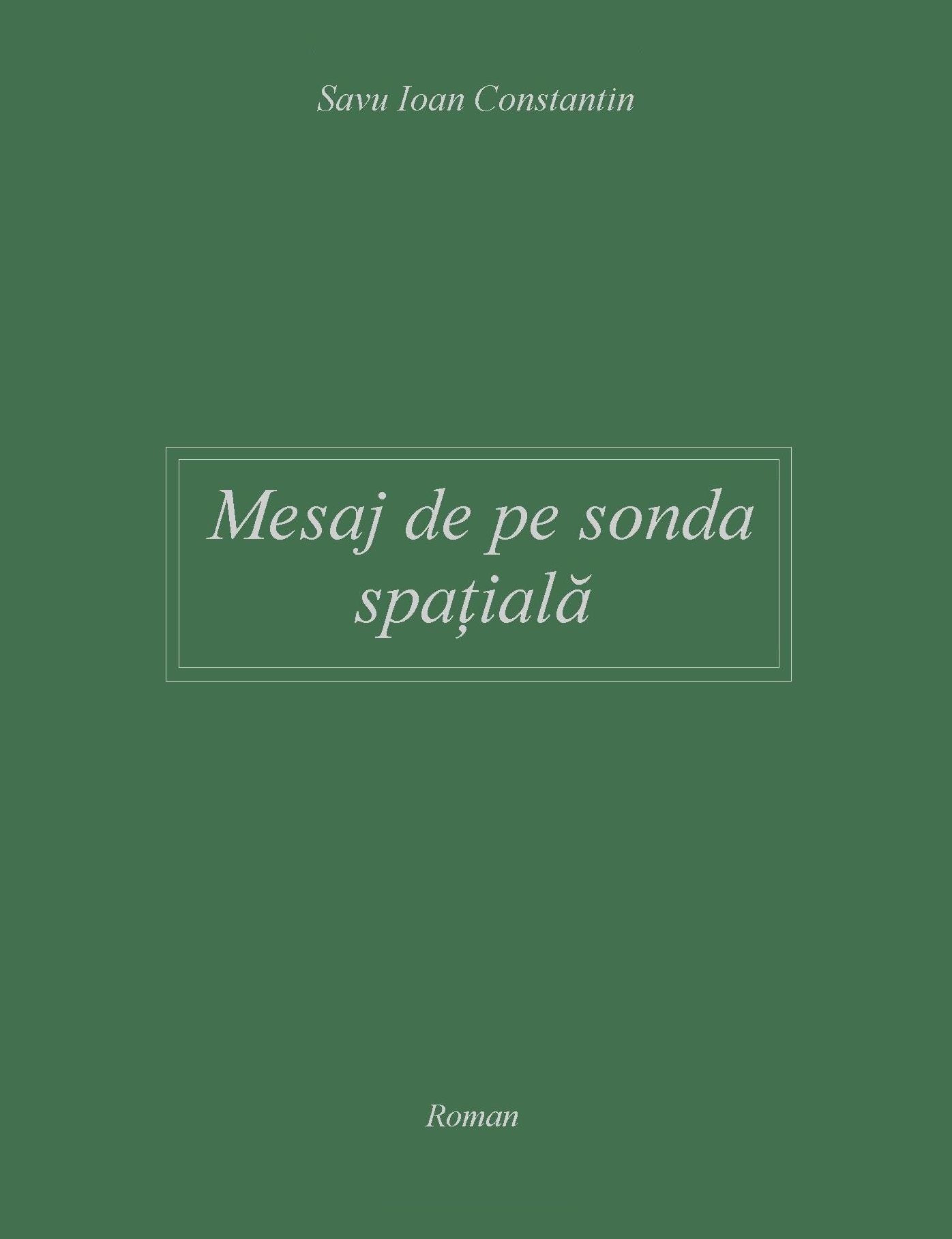 Mesaj de pe sonda spatiala