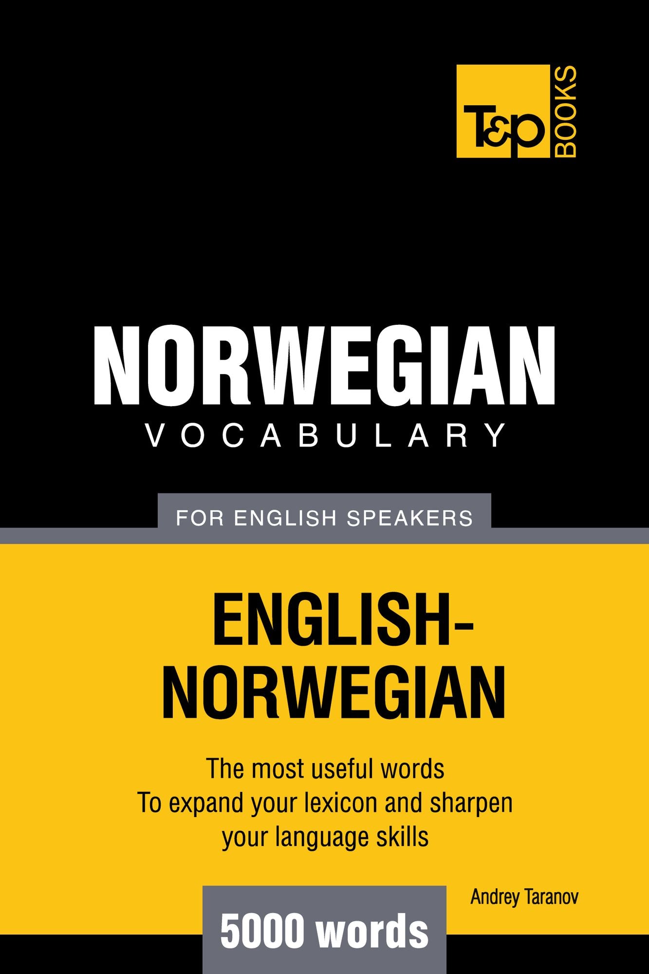Norwegian vocabulary for English speakers: 5000 words
