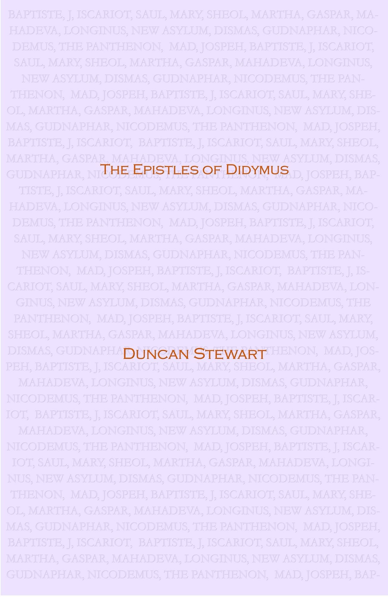 The Epistles of Didymus