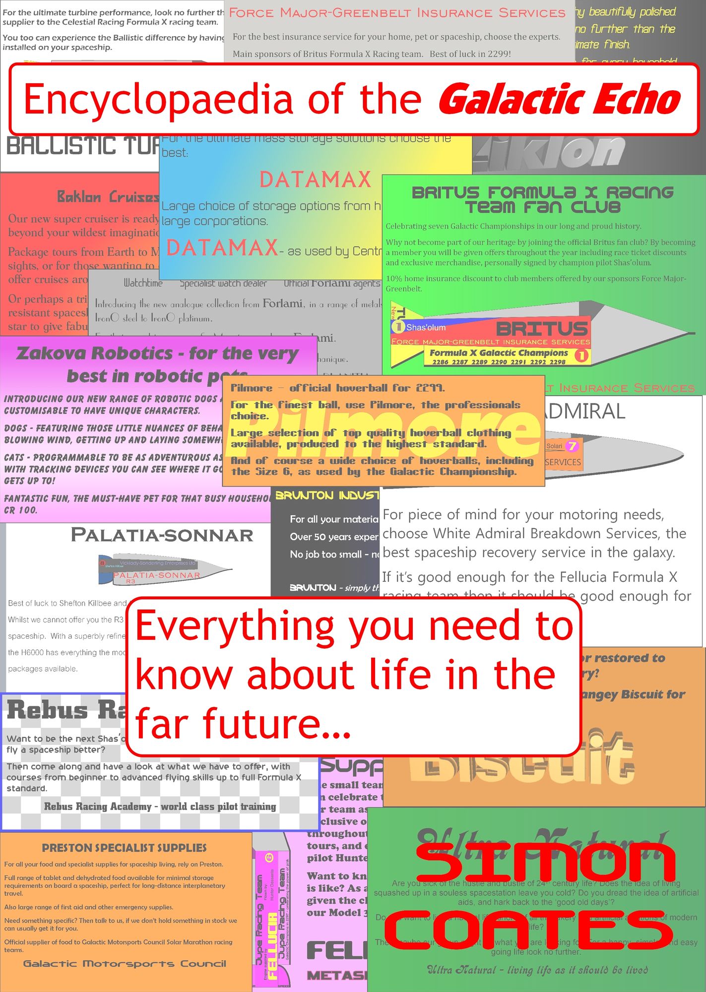 Encyclopaedia of the Galactic Echo