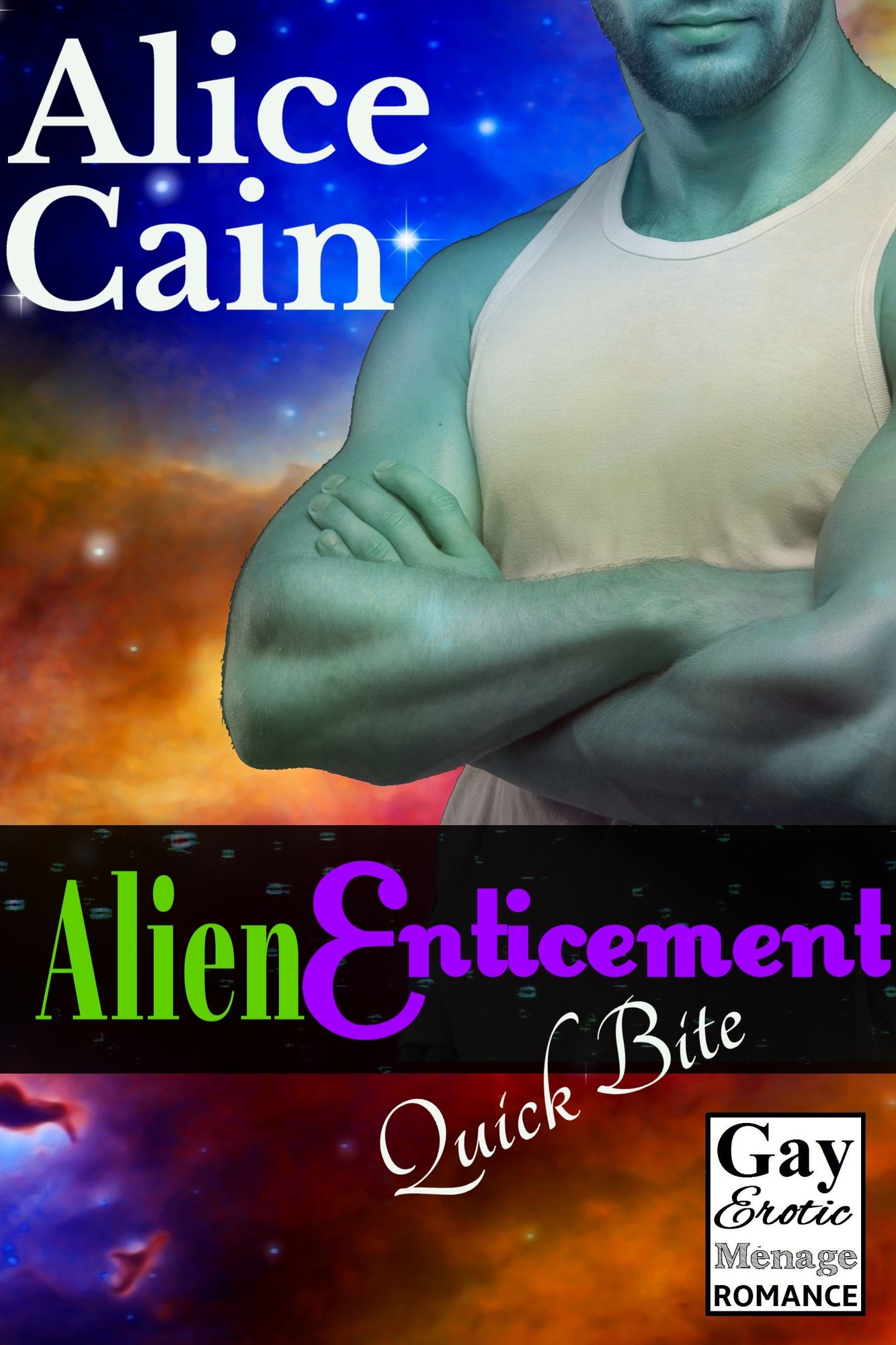 Alien Enticement [Gay erotic ménage romance]